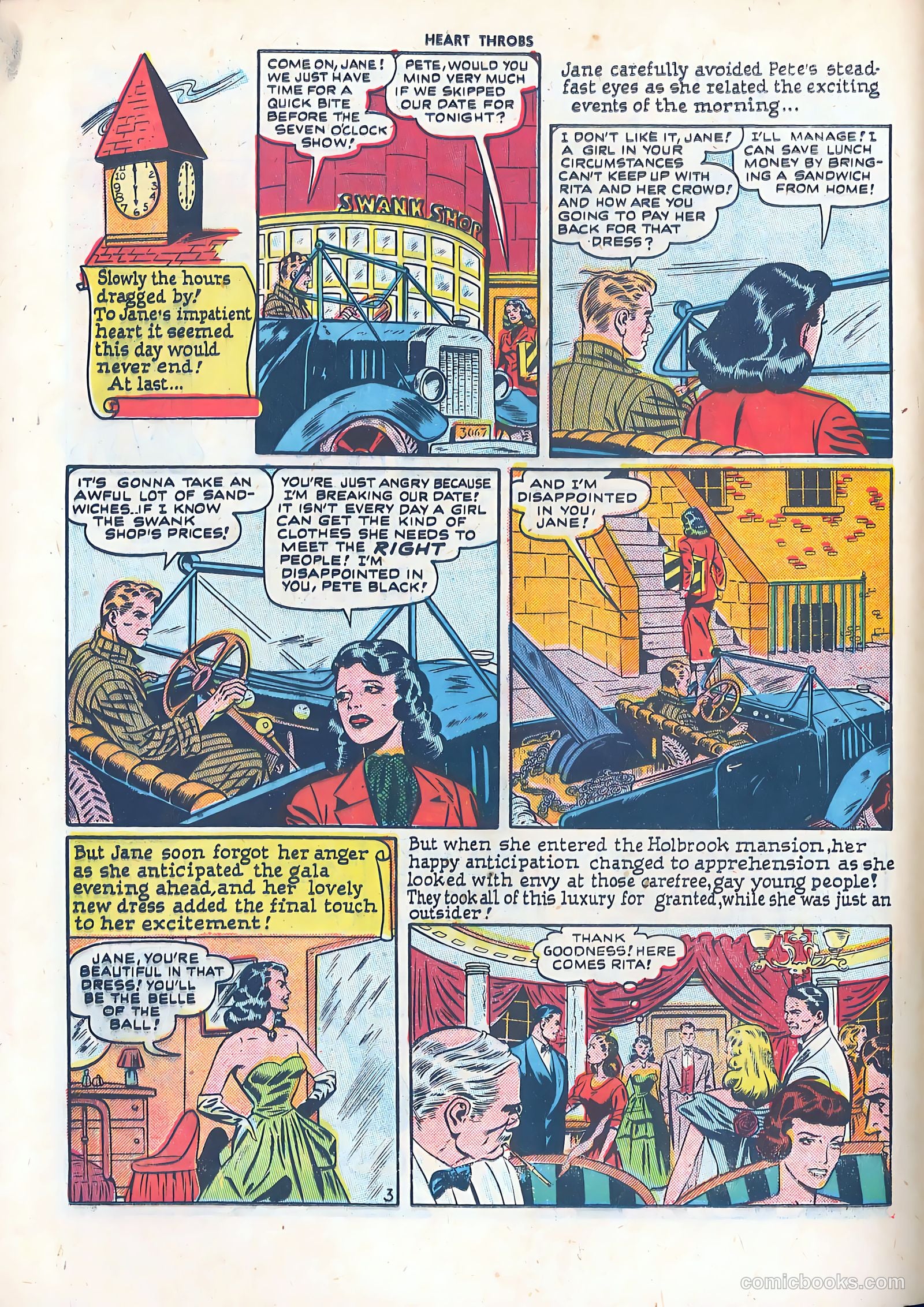 Heart Throbs #3 (1949) — page 20 of 36