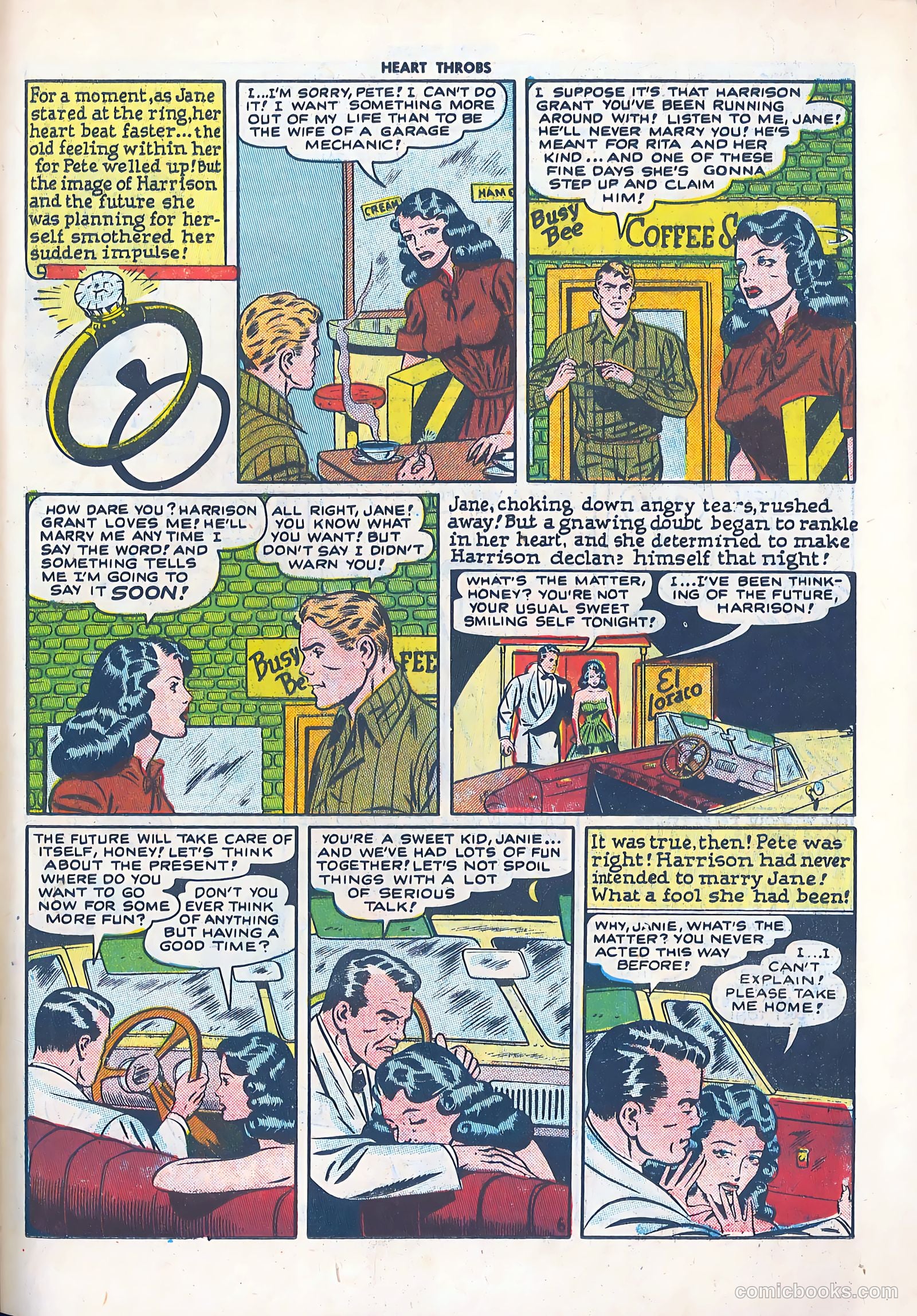 Heart Throbs #3 (1949) — page 23 of 36