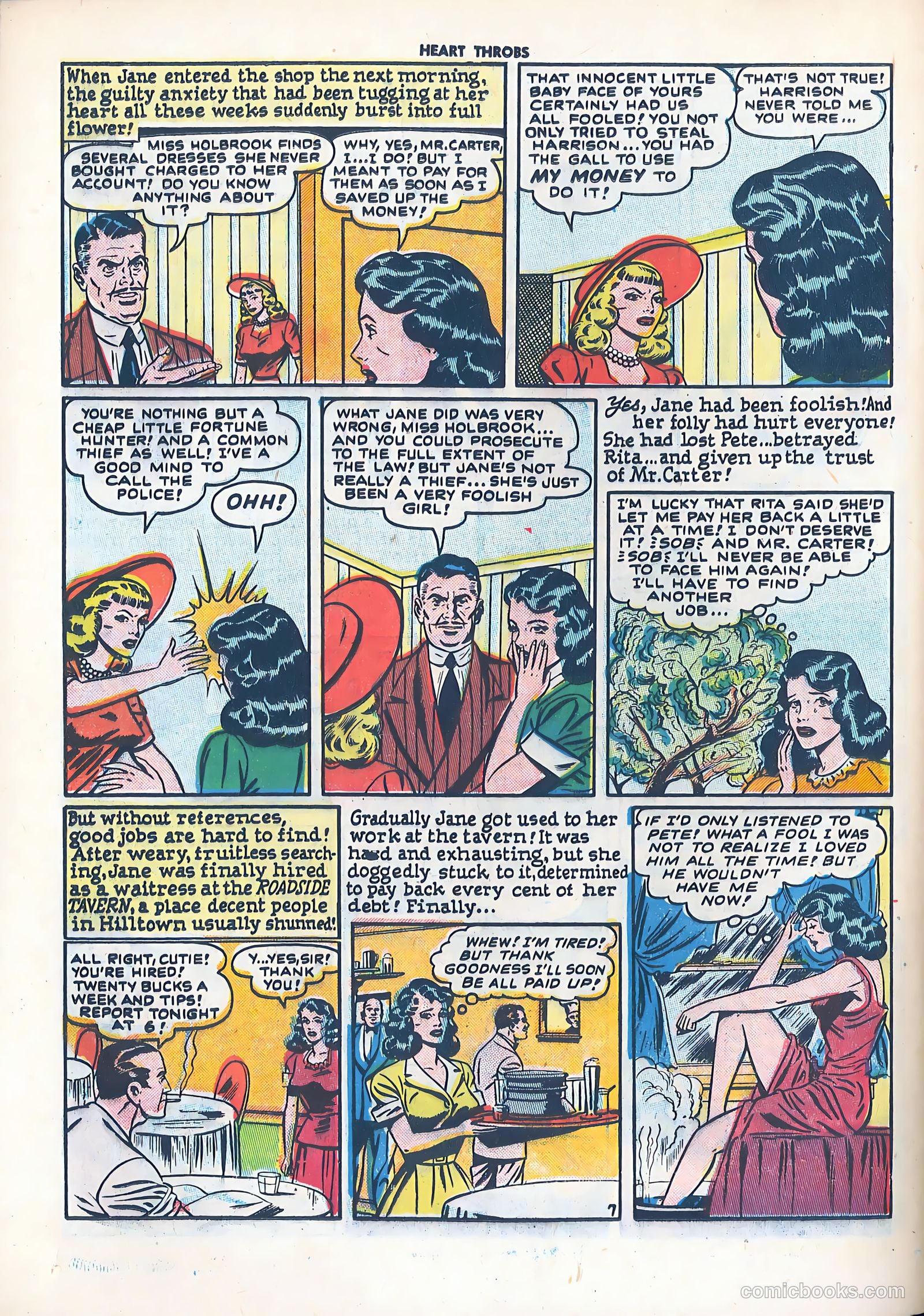Heart Throbs #3 (1949) — page 24 of 36