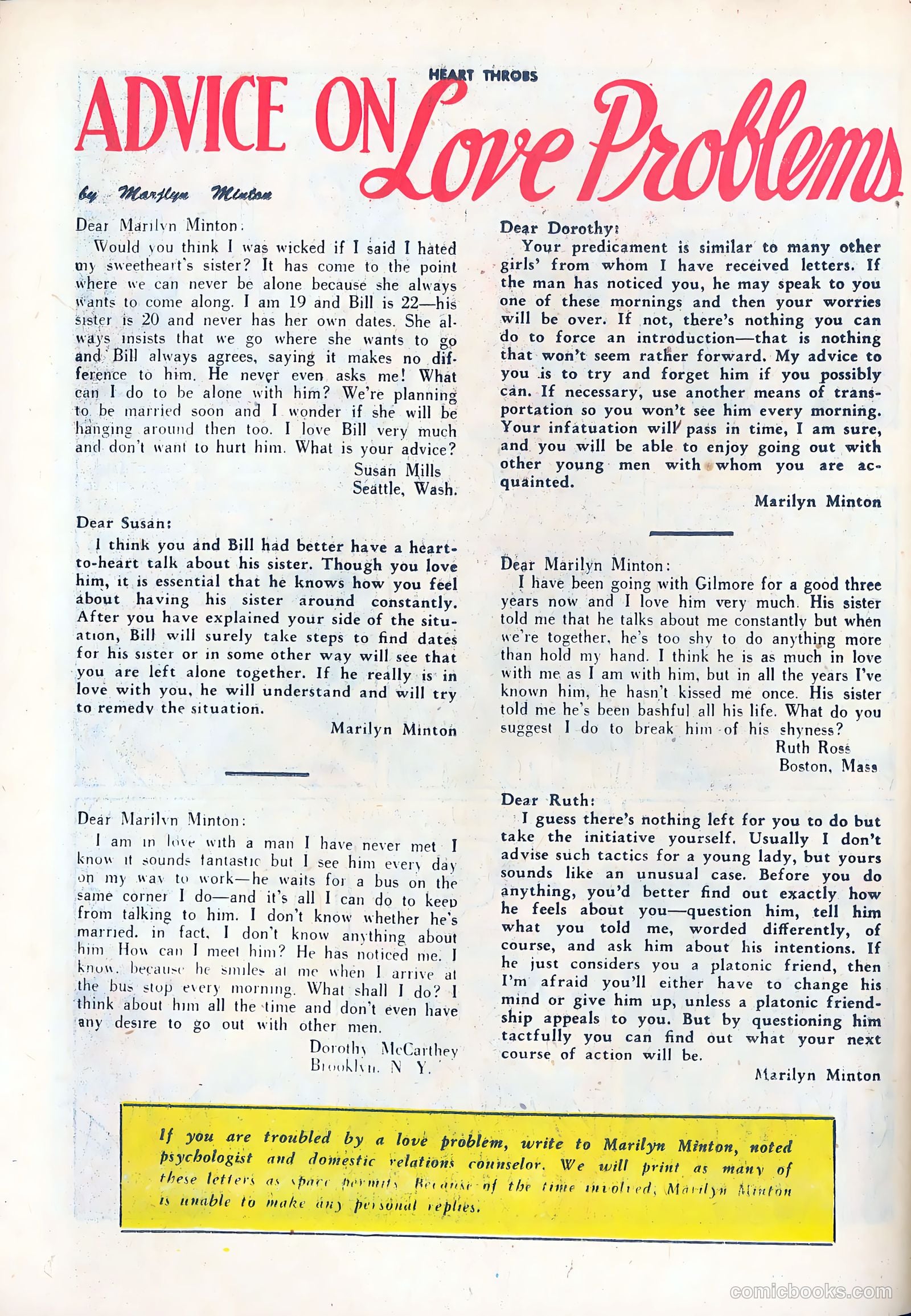 Heart Throbs #3 (1949) — page 26 of 36