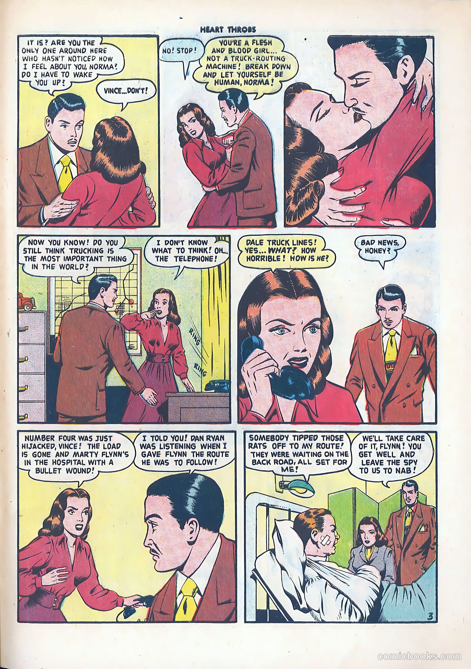 Heart Throbs #3 (1949) — page 29 of 36