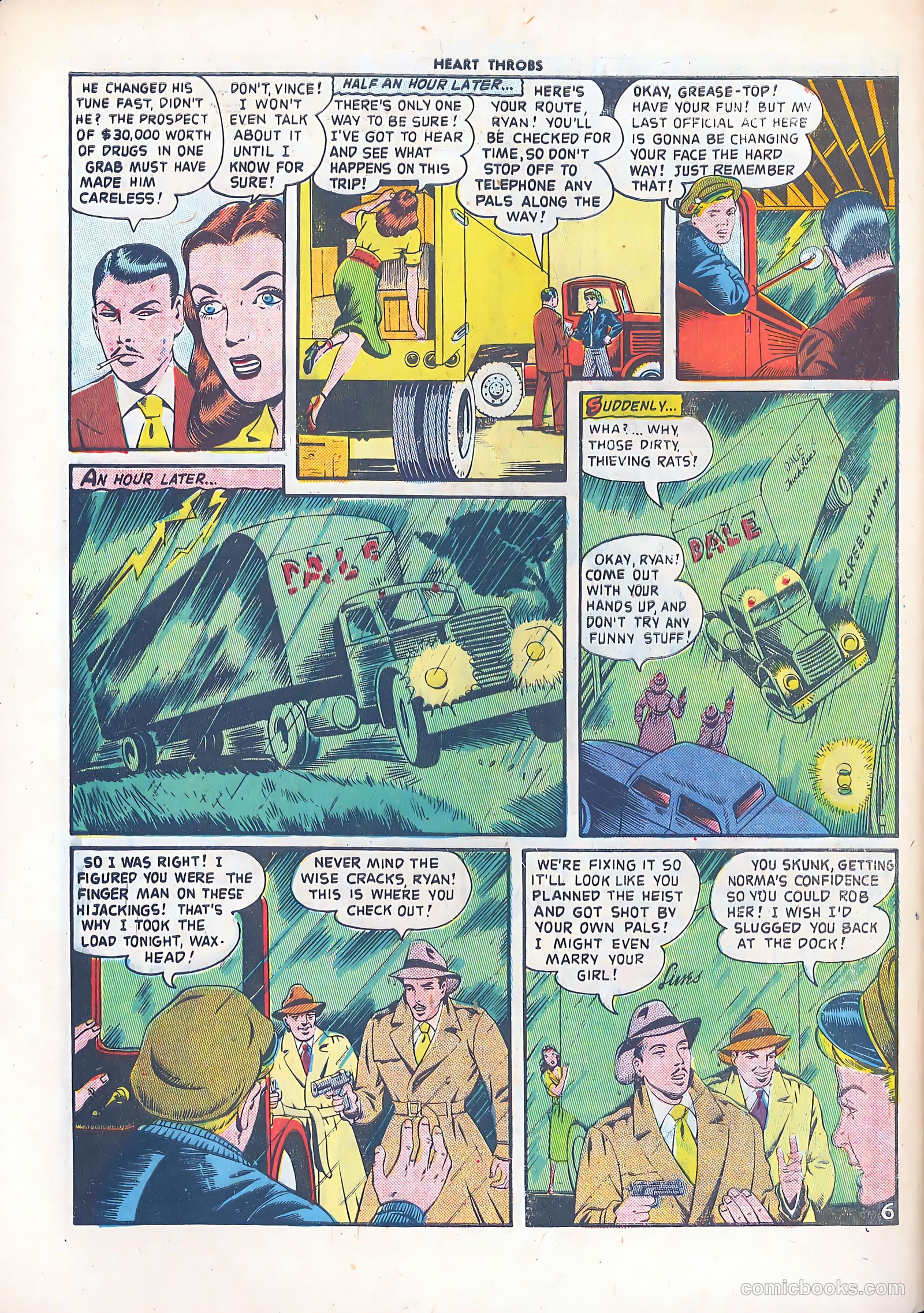 Heart Throbs #3 (1949) — page 32 of 36