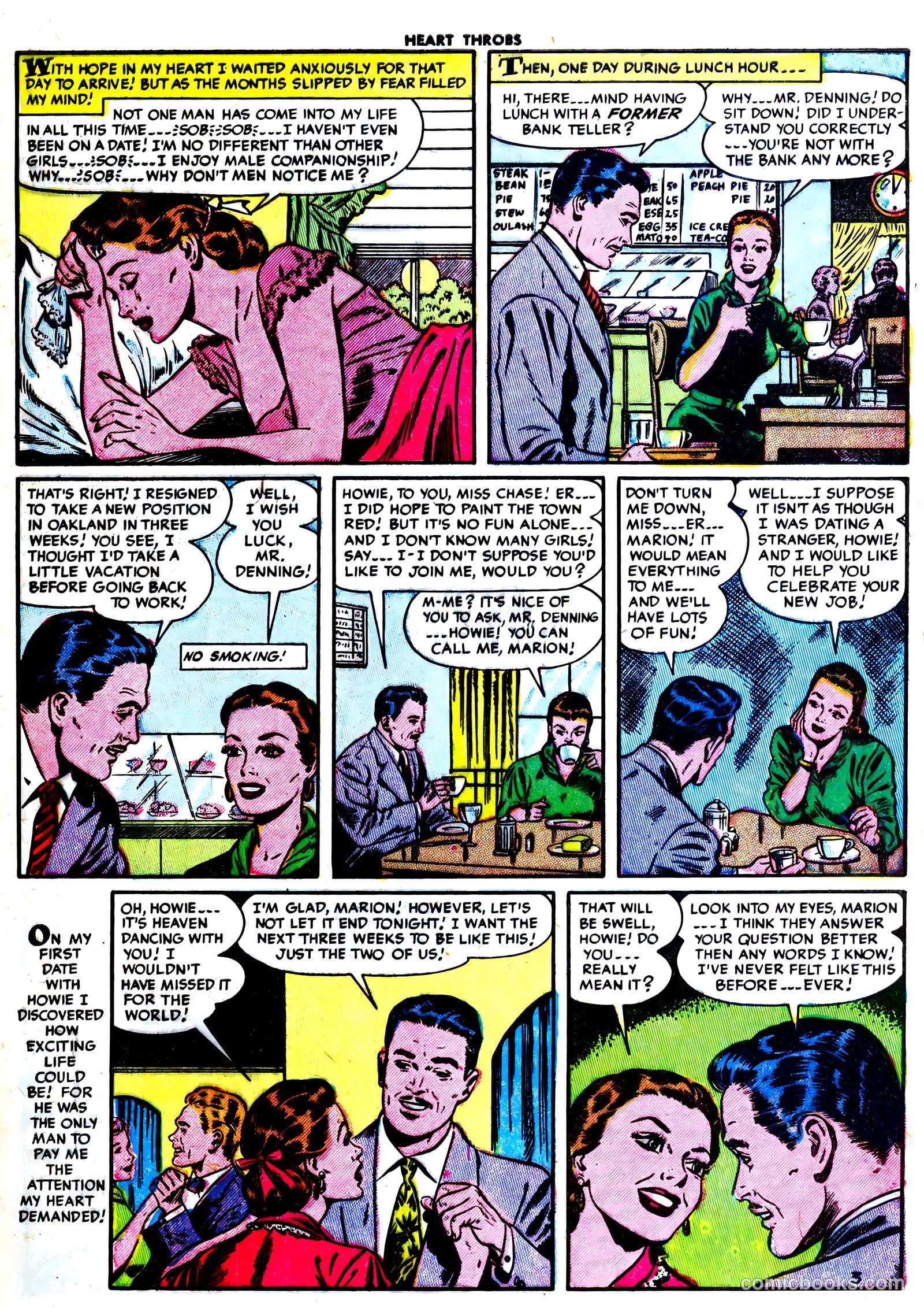Heart Throbs #30 (1954) — page 5 of 36
