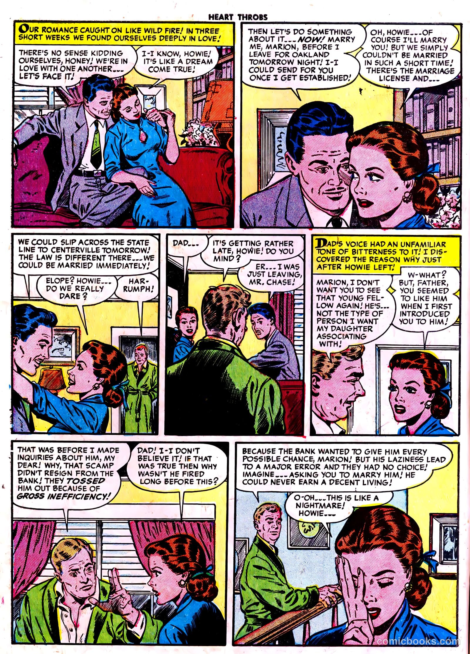 Heart Throbs #30 (1954) — page 6 of 36