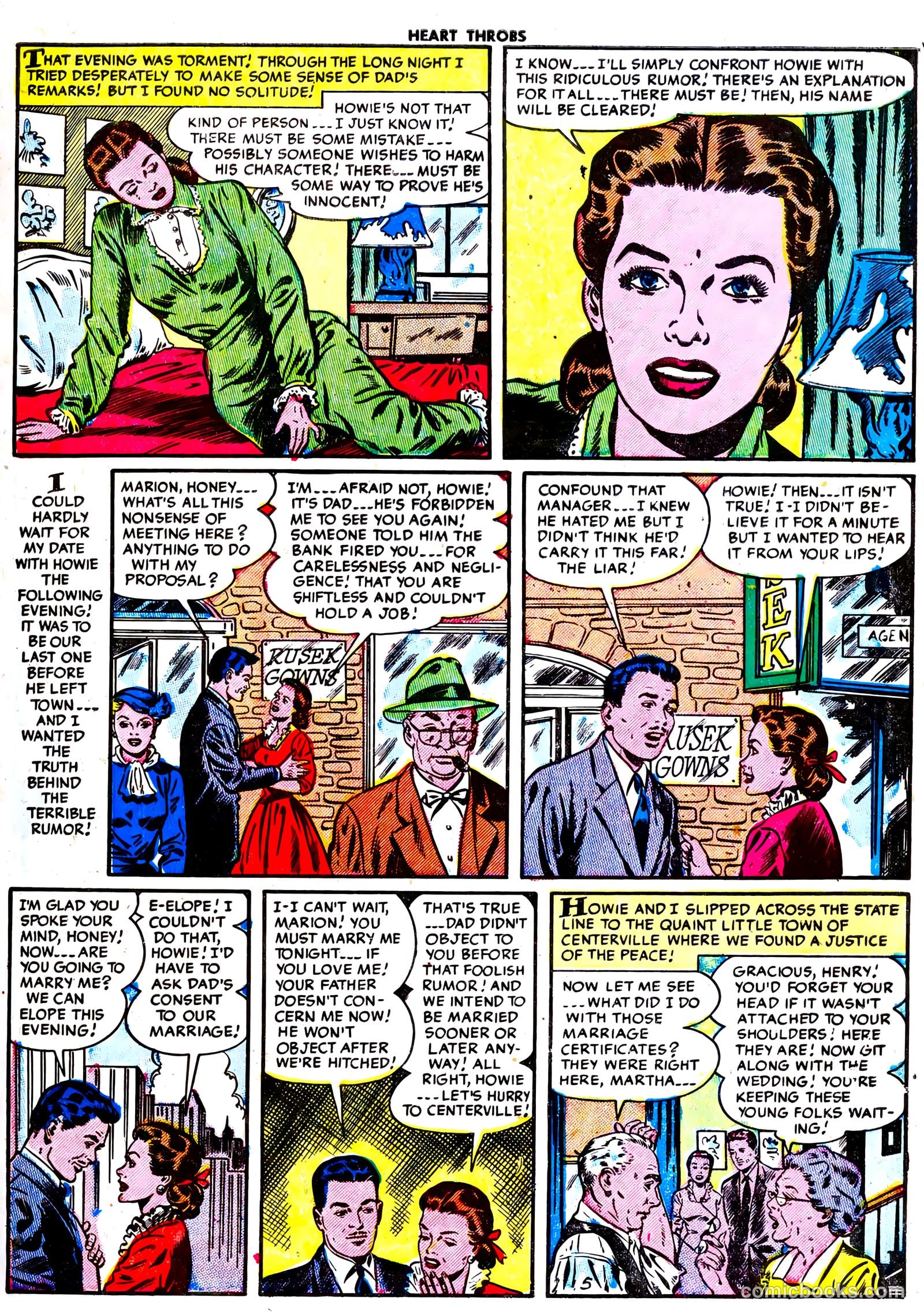 Heart Throbs #30 (1954) — page 7 of 36