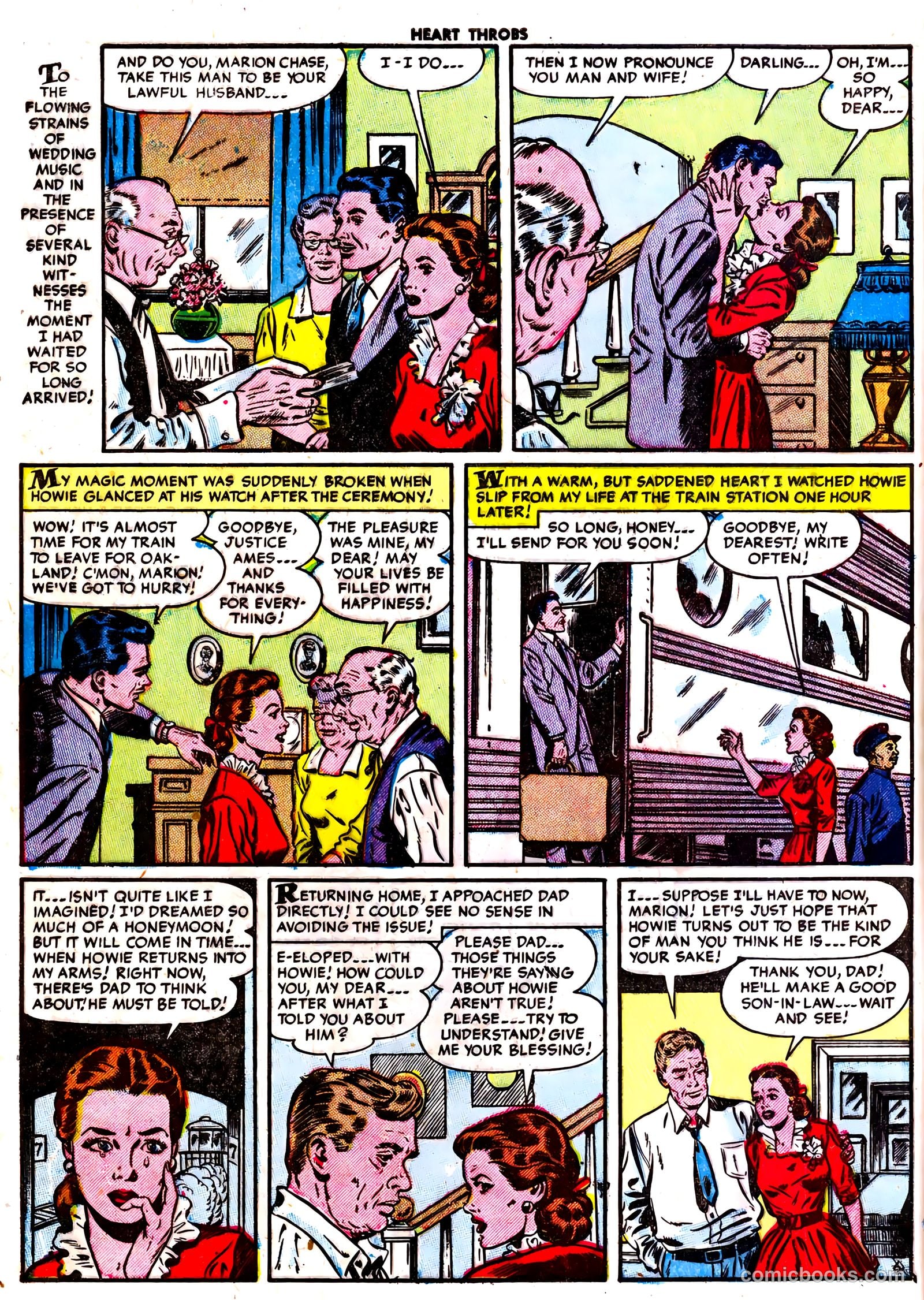 Heart Throbs #30 (1954) — page 8 of 36