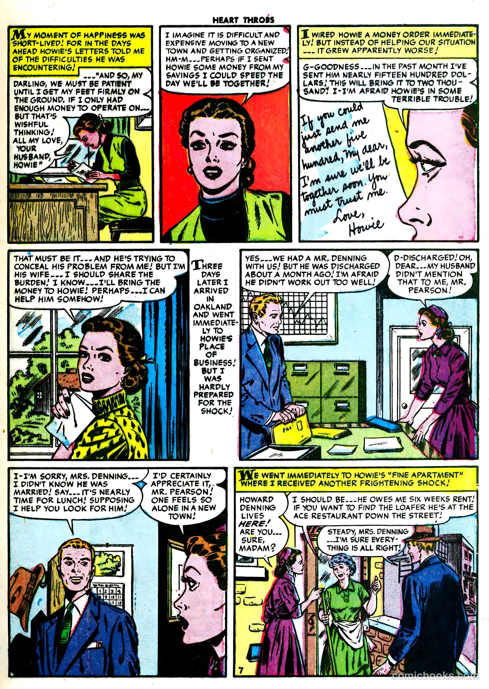 Heart Throbs #30 (1954) — page 9 of 36
