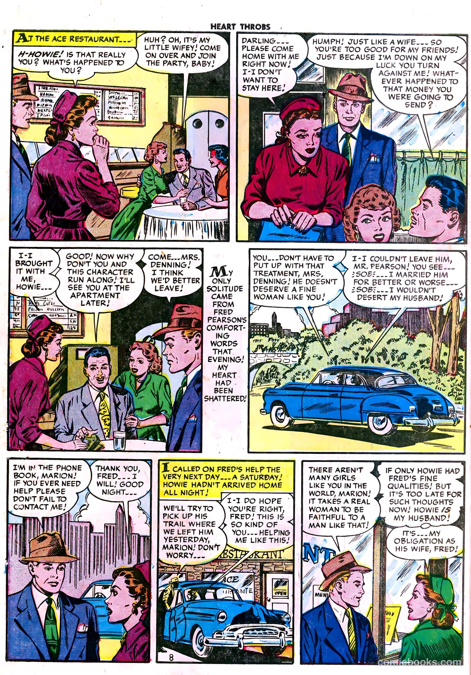 Heart Throbs #30 (1954) — page 10 of 36