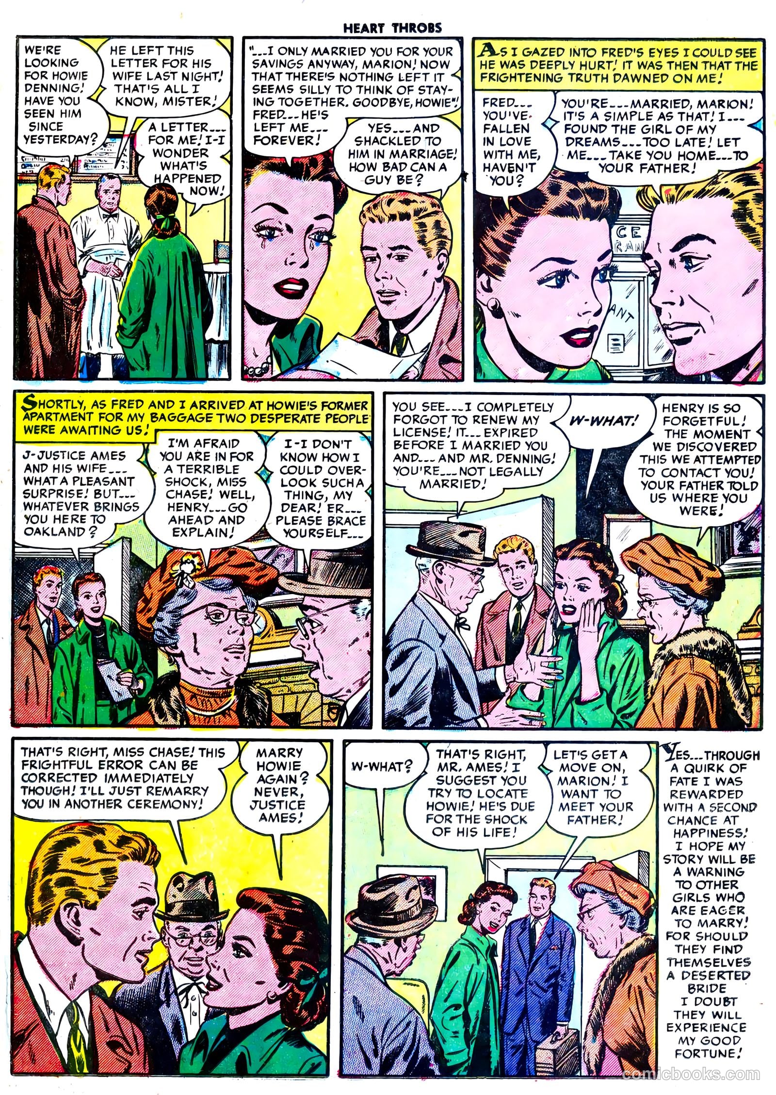 Heart Throbs #30 (1954) — page 11 of 36