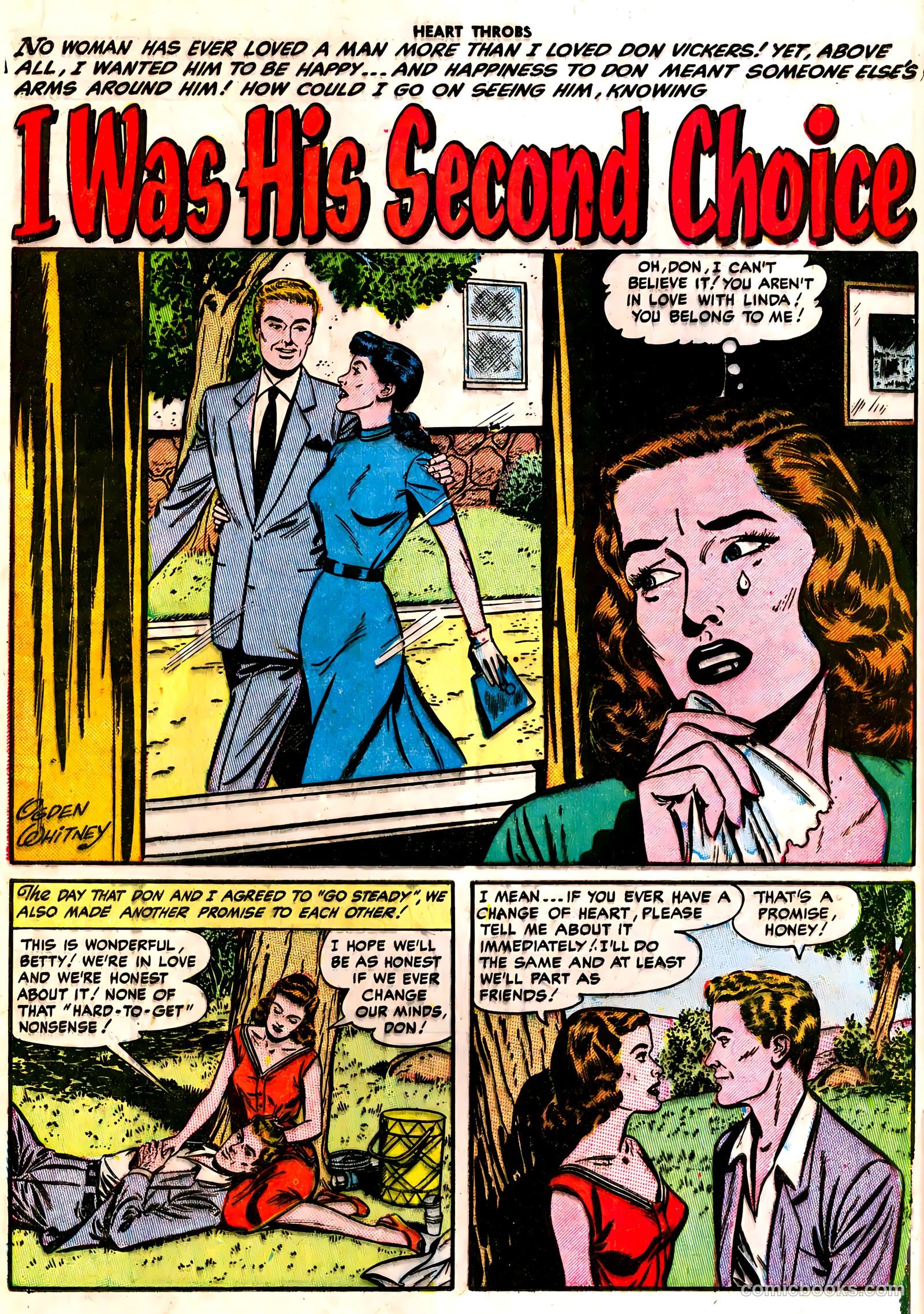 Heart Throbs #30 (1954) — page 12 of 36