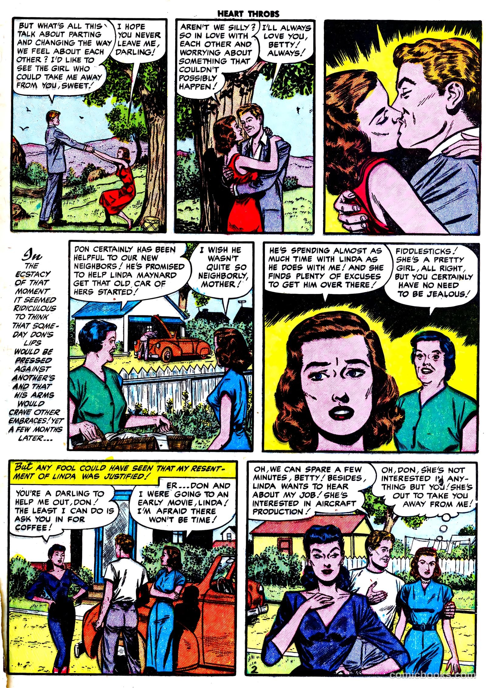 Heart Throbs #30 (1954) — page 13 of 36