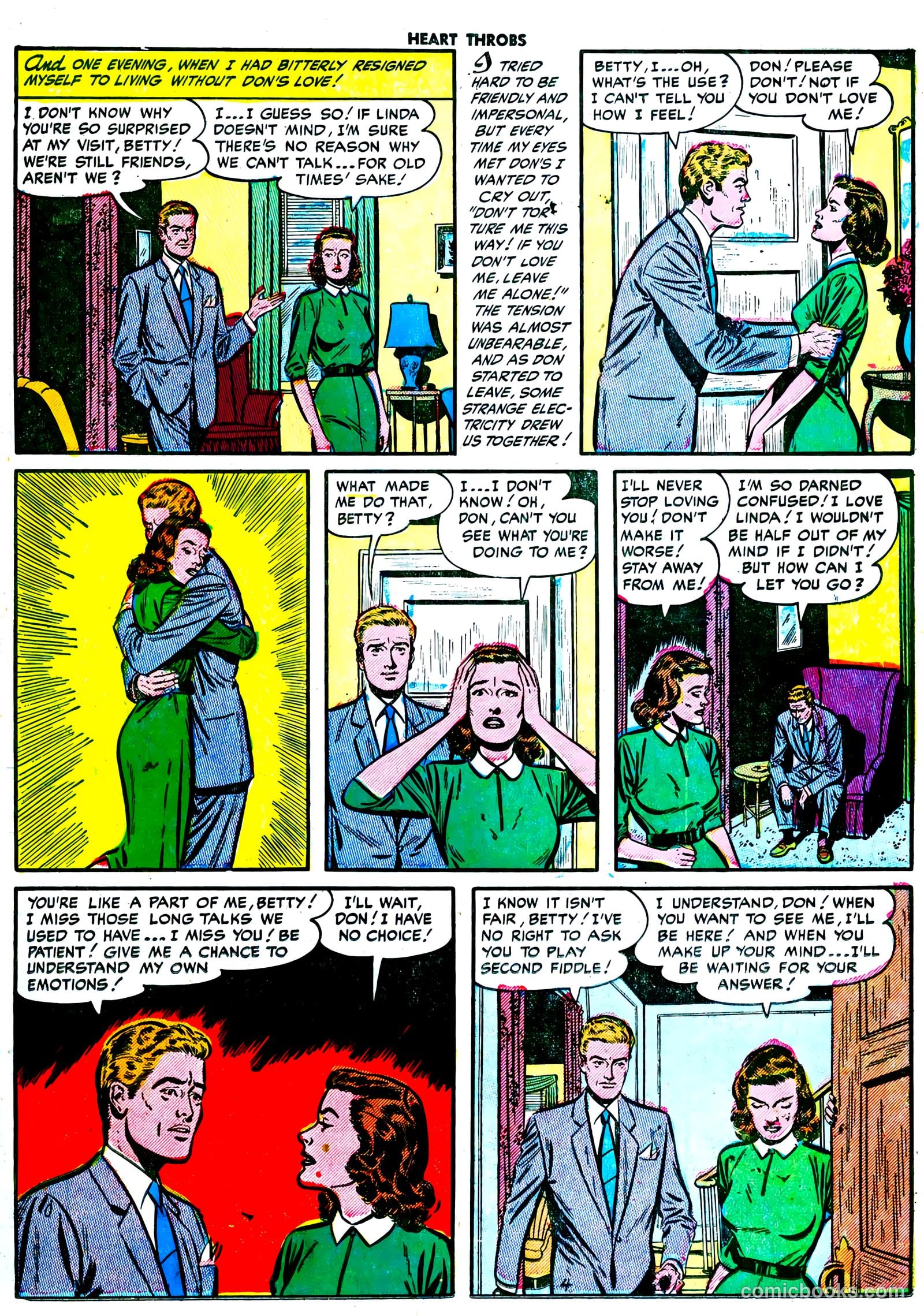 Heart Throbs #30 (1954) — page 15 of 36