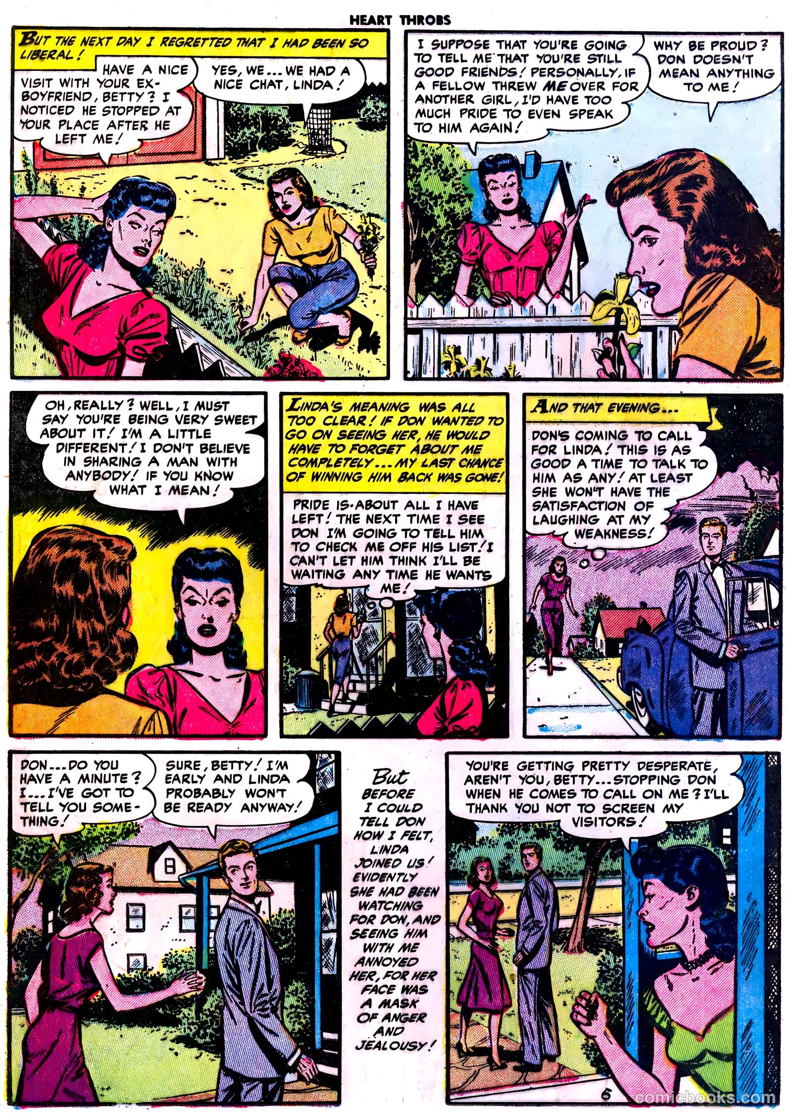 Heart Throbs #30 (1954) — page 16 of 36