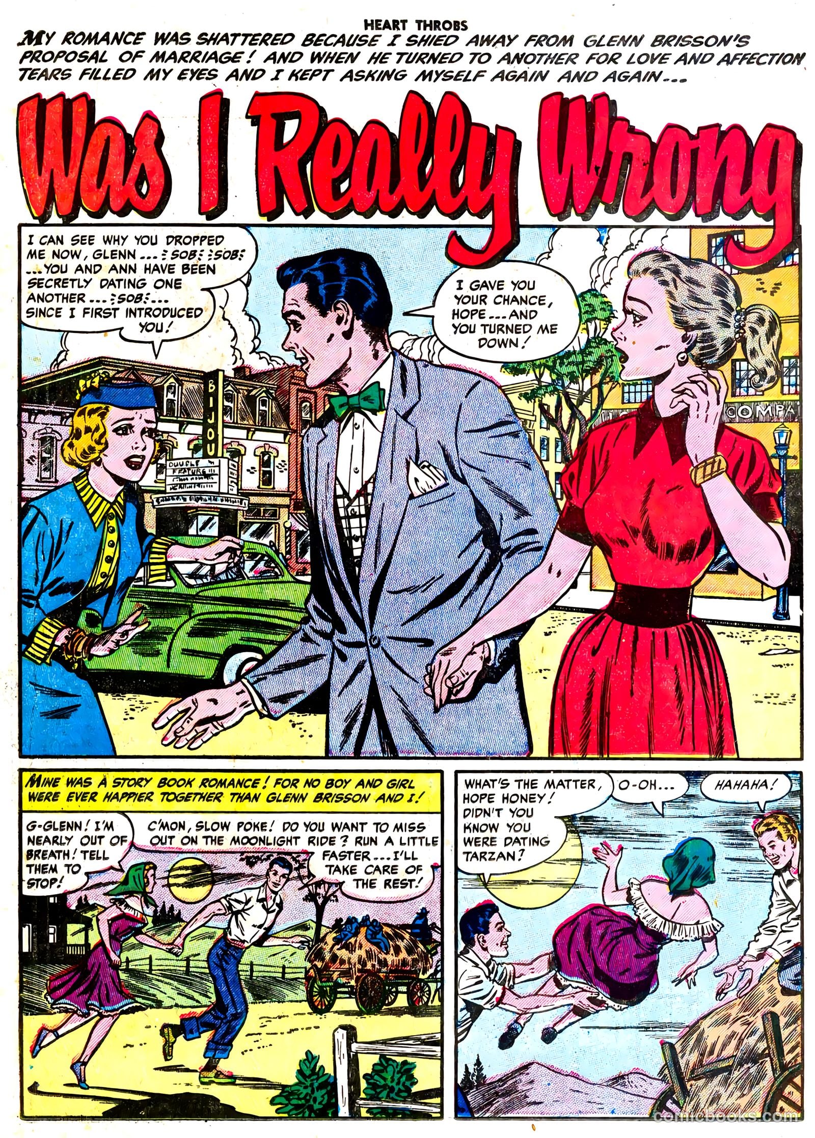 Heart Throbs #30 (1954) — page 18 of 36
