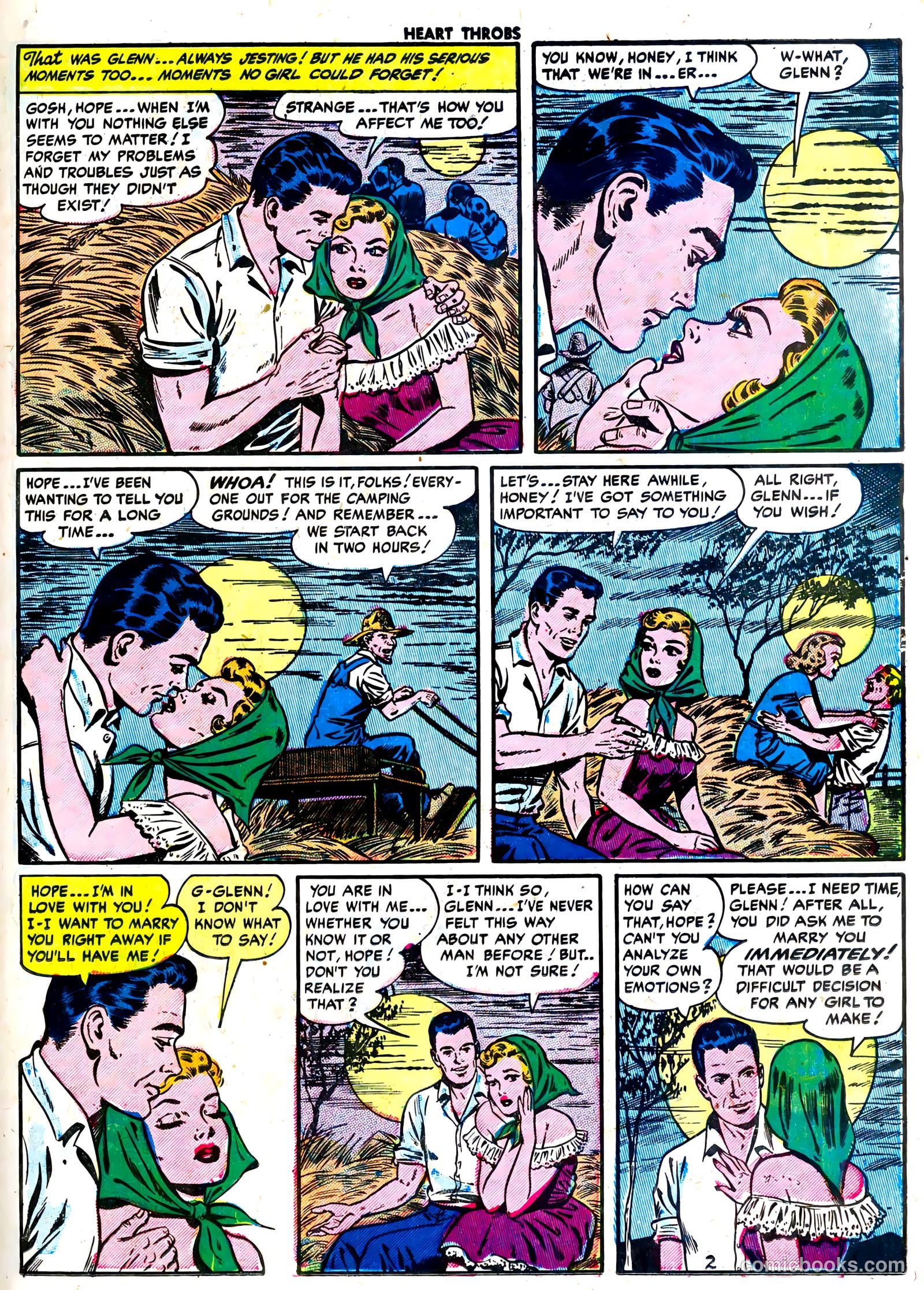 Heart Throbs #30 (1954) — page 19 of 36
