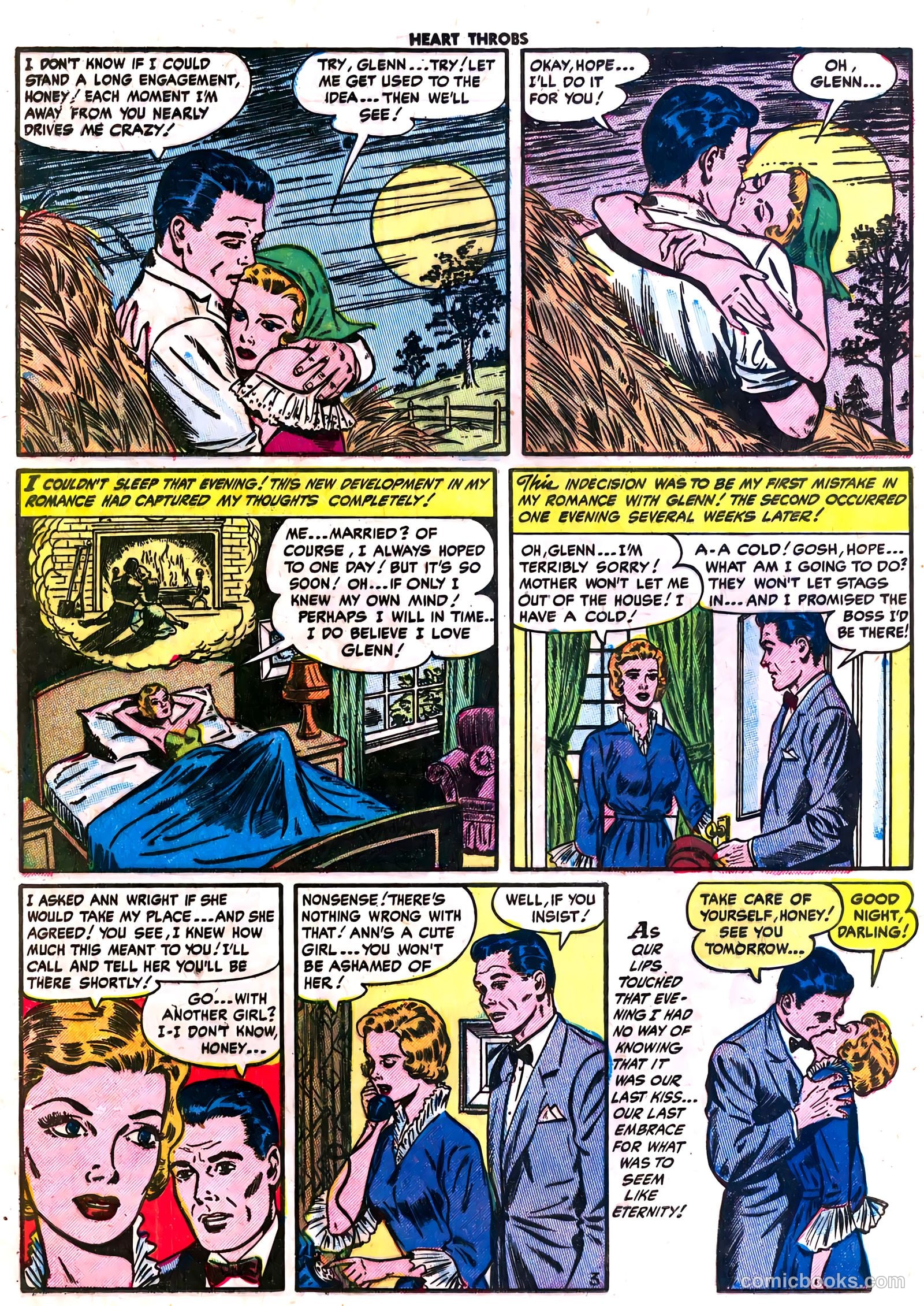 Heart Throbs #30 (1954) — page 20 of 36