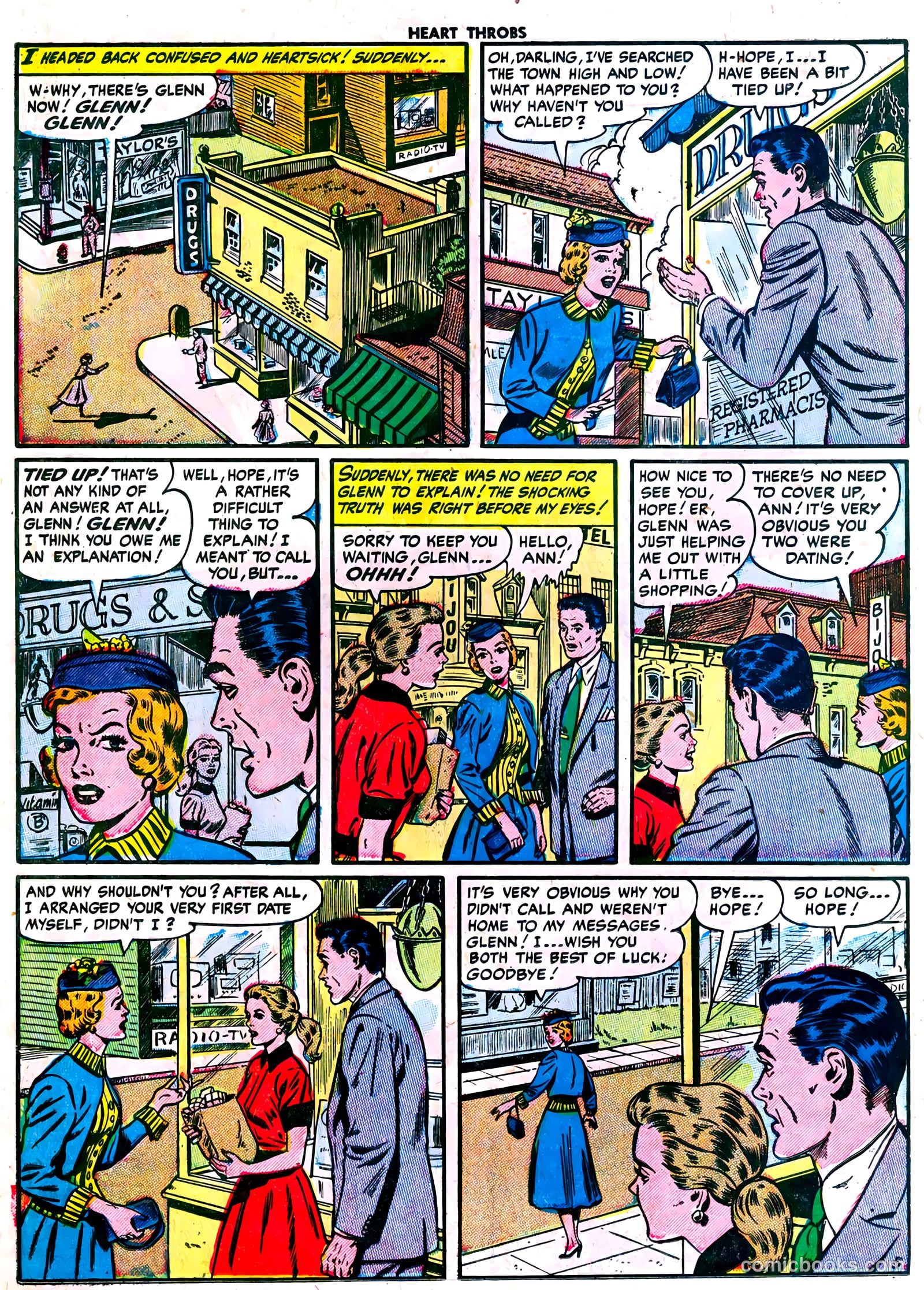 Heart Throbs #30 (1954) — page 22 of 36