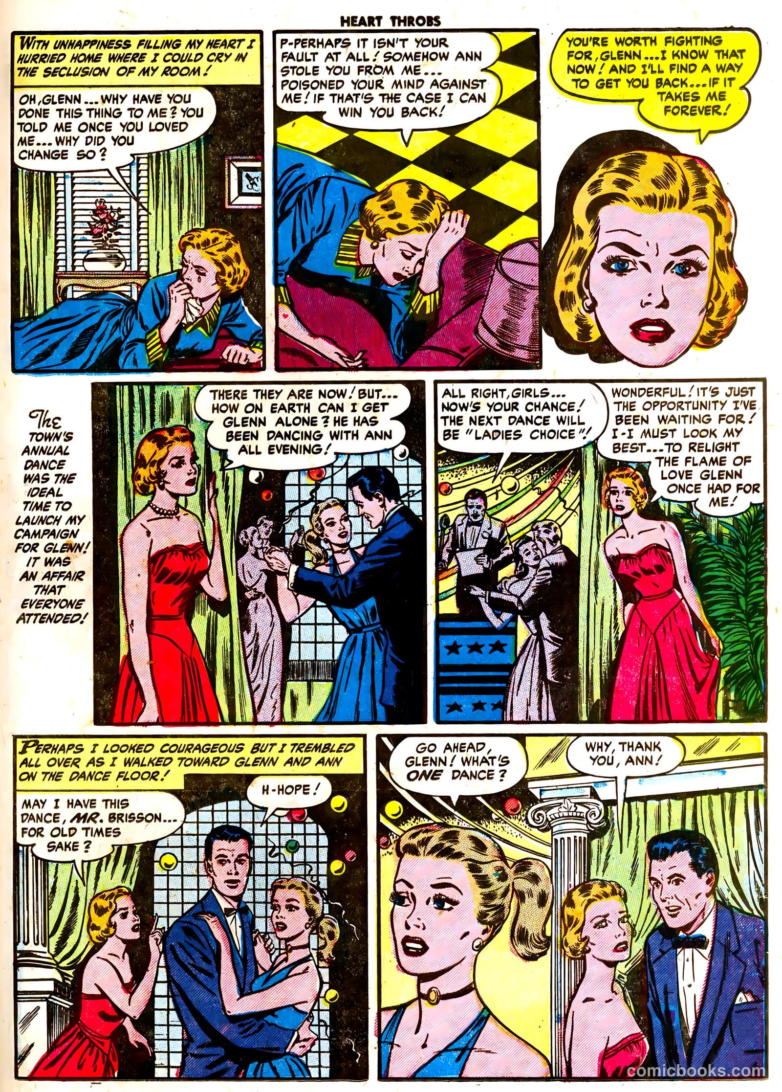 Heart Throbs #30 (1954) — page 23 of 36