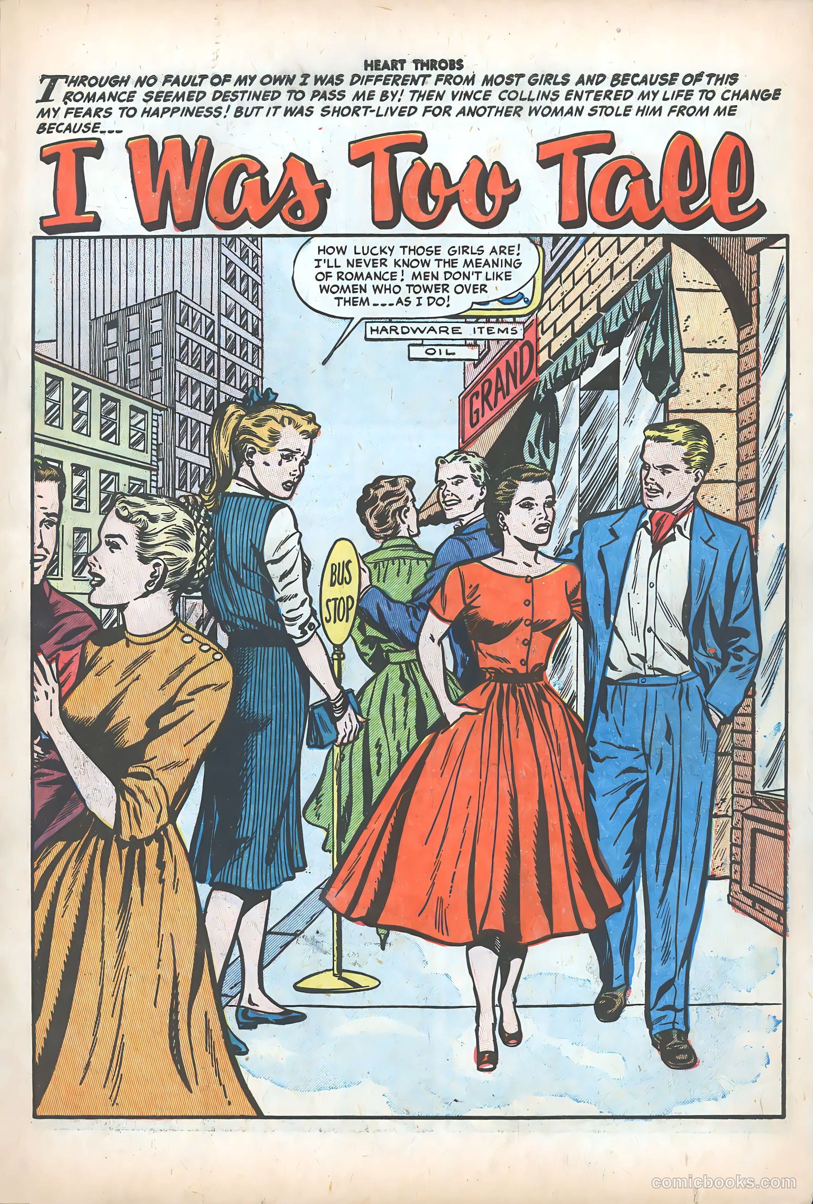 Heart Throbs #31 (1954) — page 3 of 37