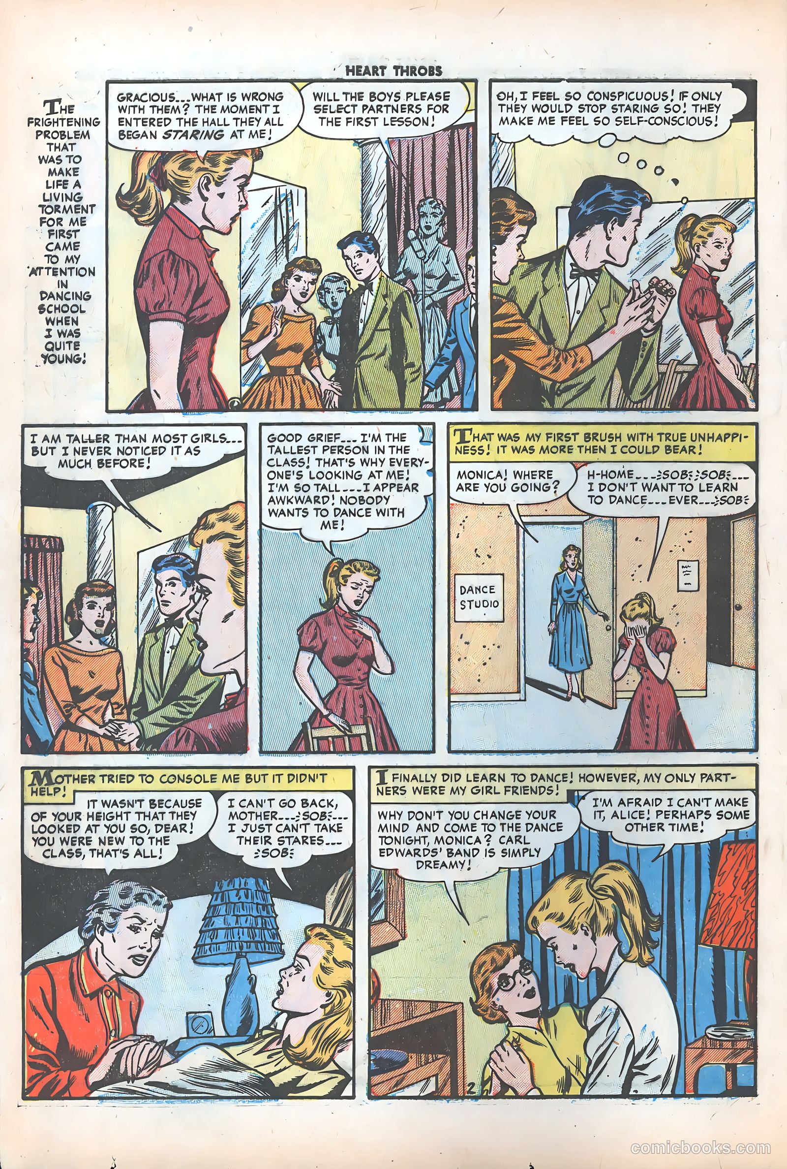 Heart Throbs #31 (1954) — page 4 of 37