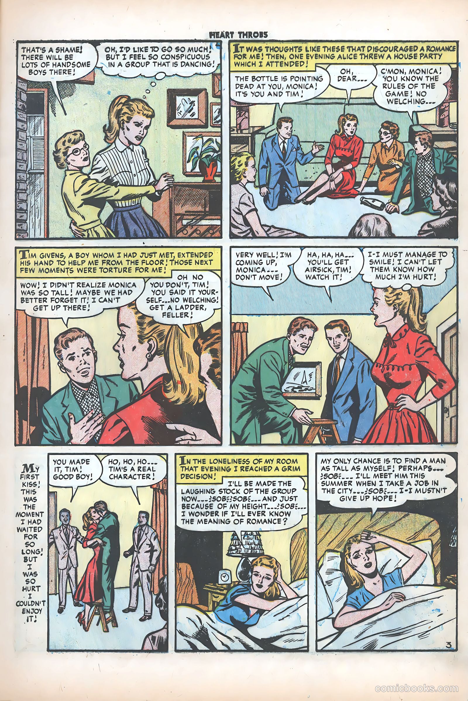 Heart Throbs #31 (1954) — page 5 of 37