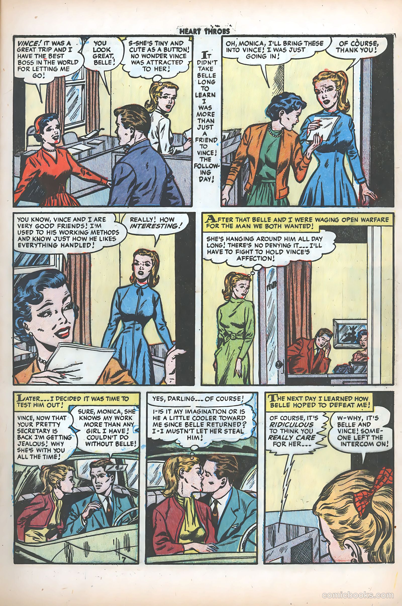 Heart Throbs #31 (1954) — page 9 of 37