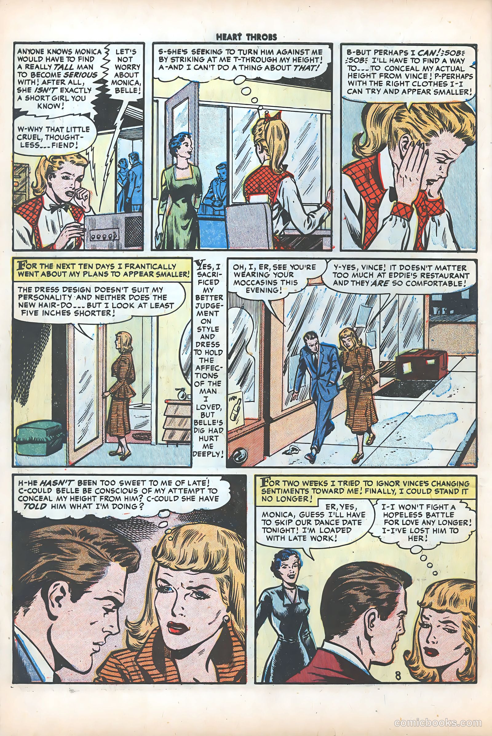 Heart Throbs #31 (1954) — page 10 of 37