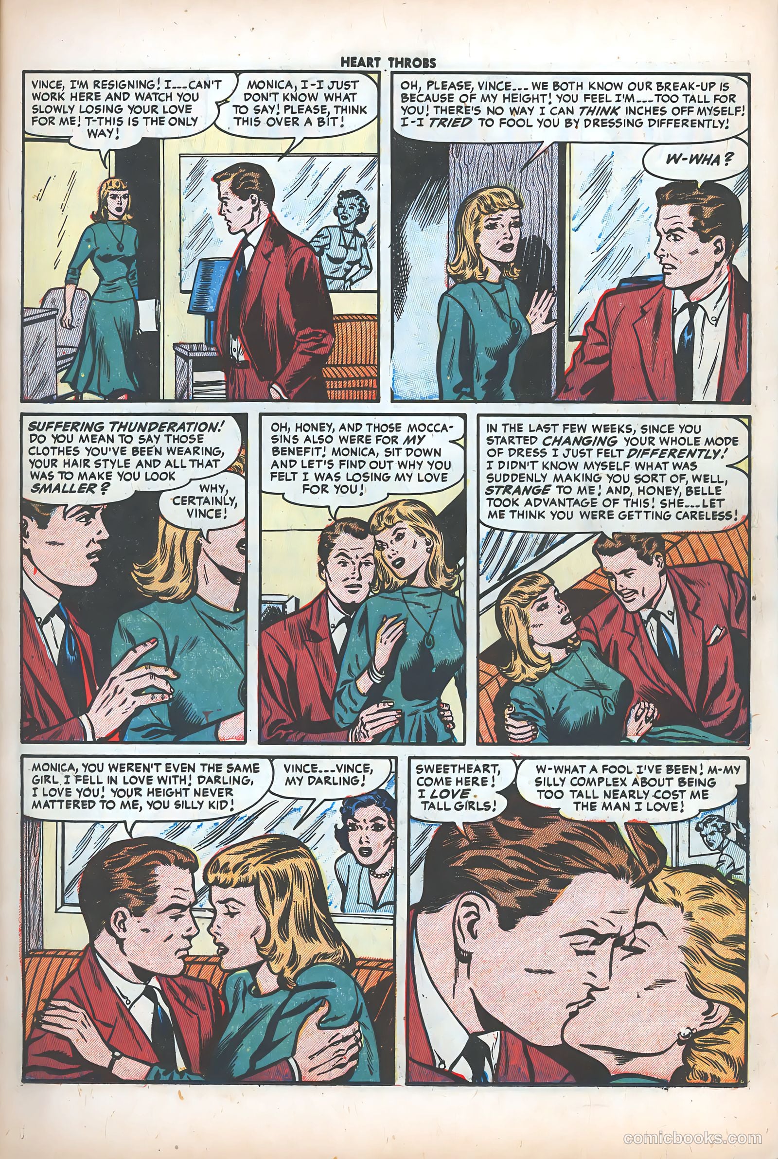 Heart Throbs #31 (1954) — page 11 of 37