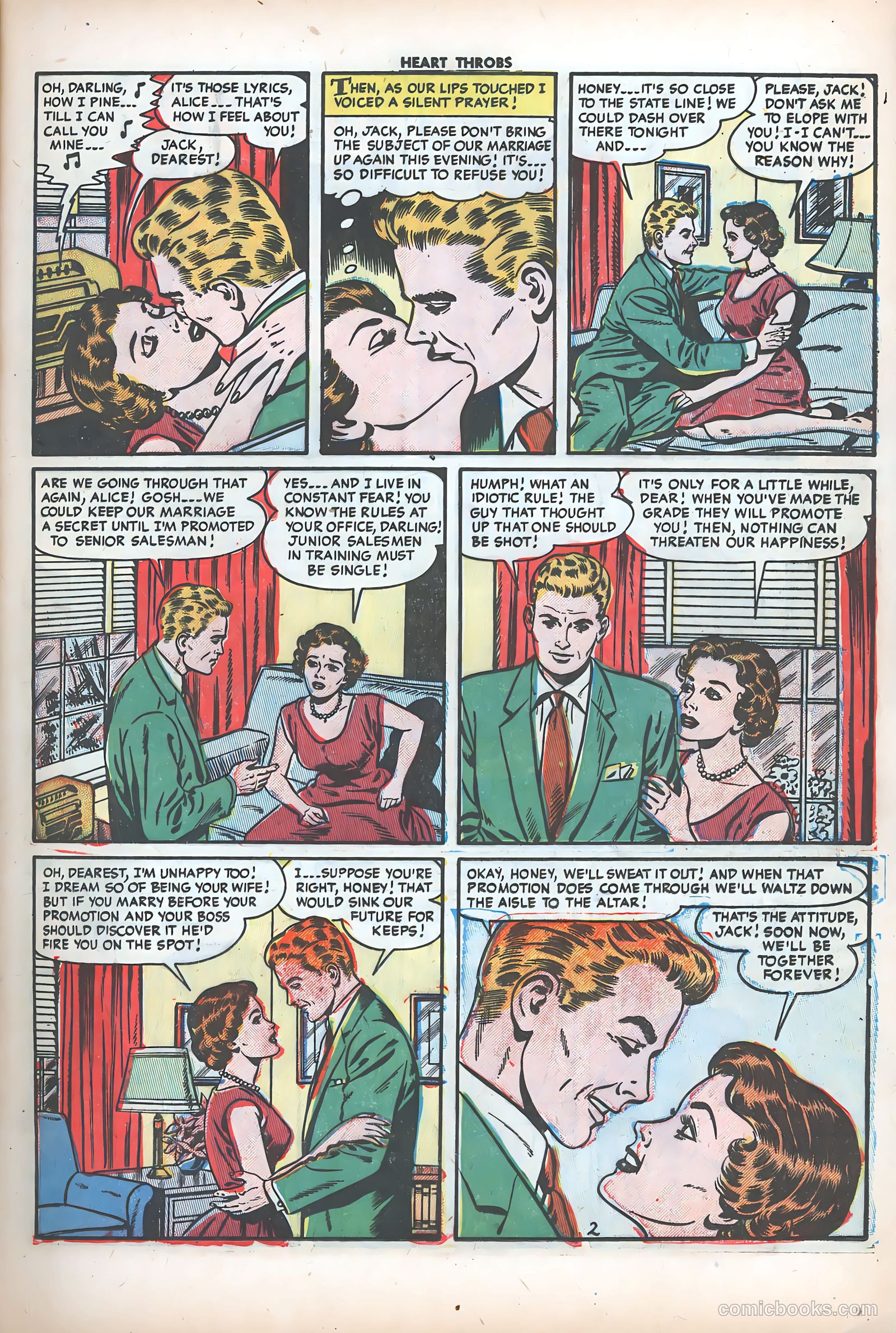 Heart Throbs #31 (1954) — page 13 of 37