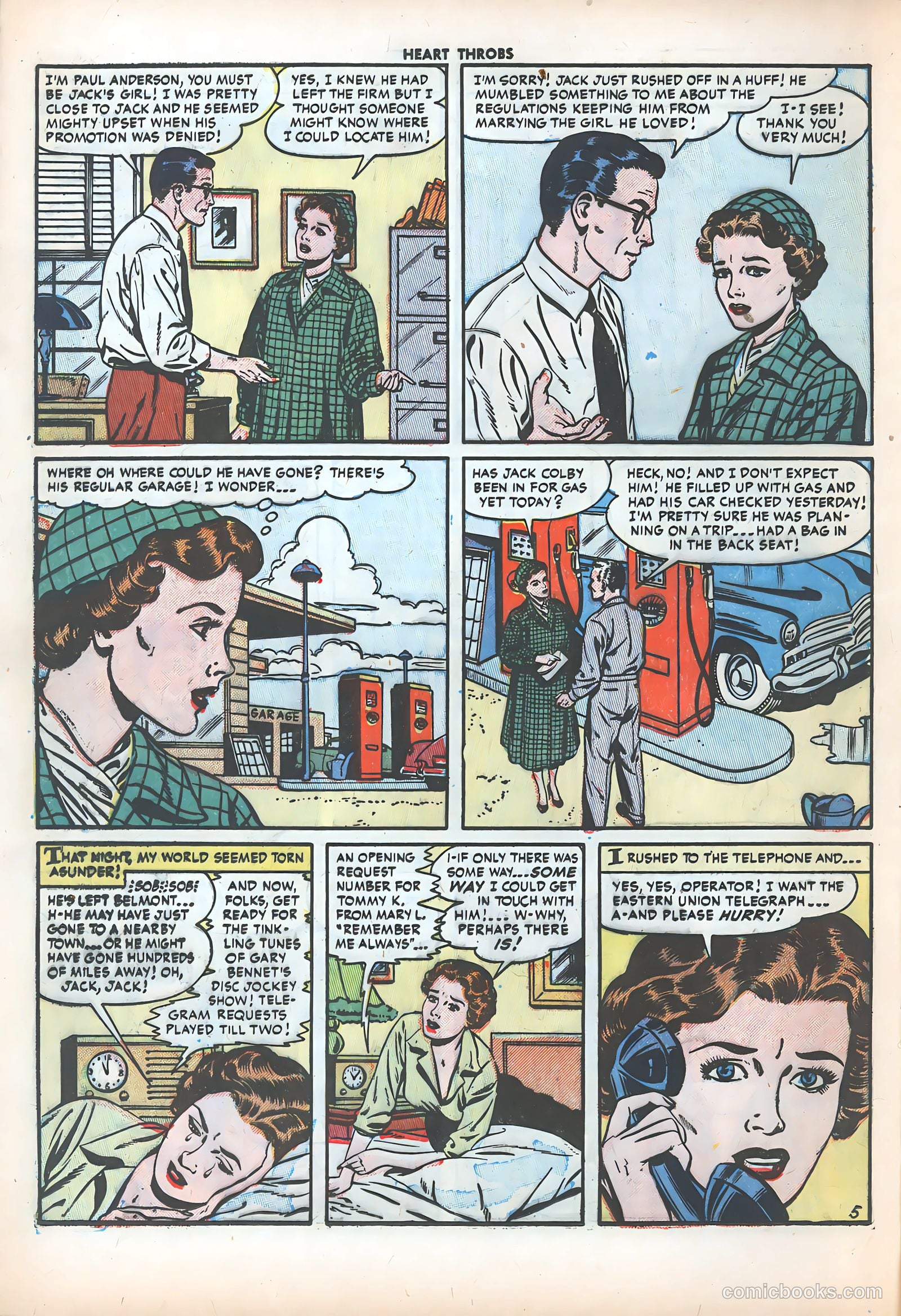 Heart Throbs #31 (1954) — page 16 of 37