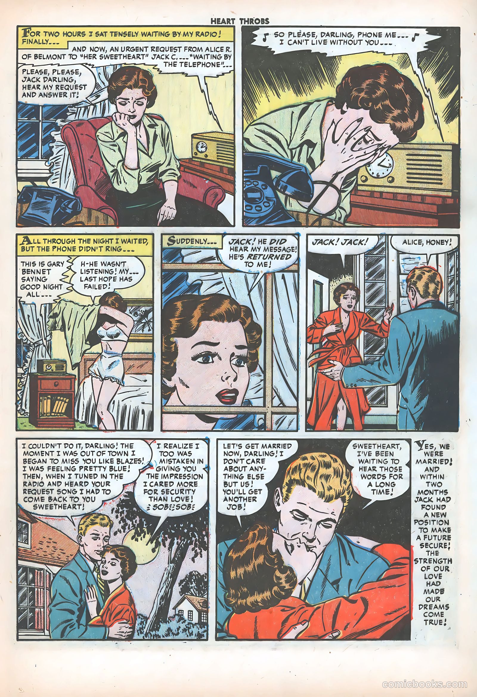 Heart Throbs #31 (1954) — page 17 of 37