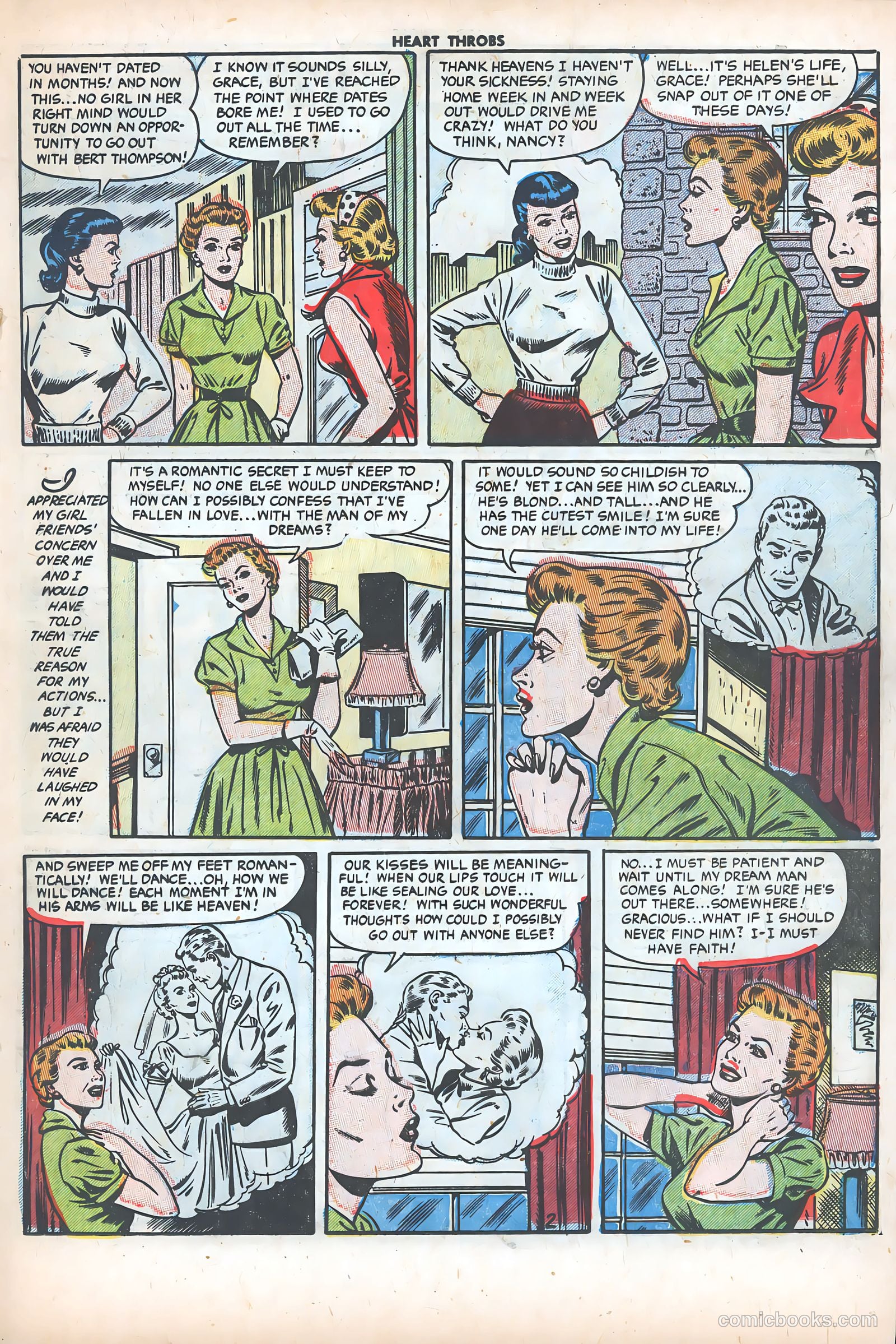 Heart Throbs #31 (1954) — page 19 of 37