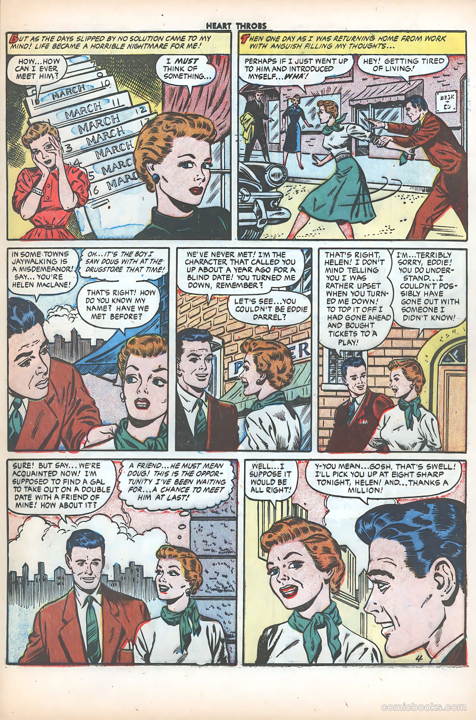 Heart Throbs #31 (1954) — page 21 of 37