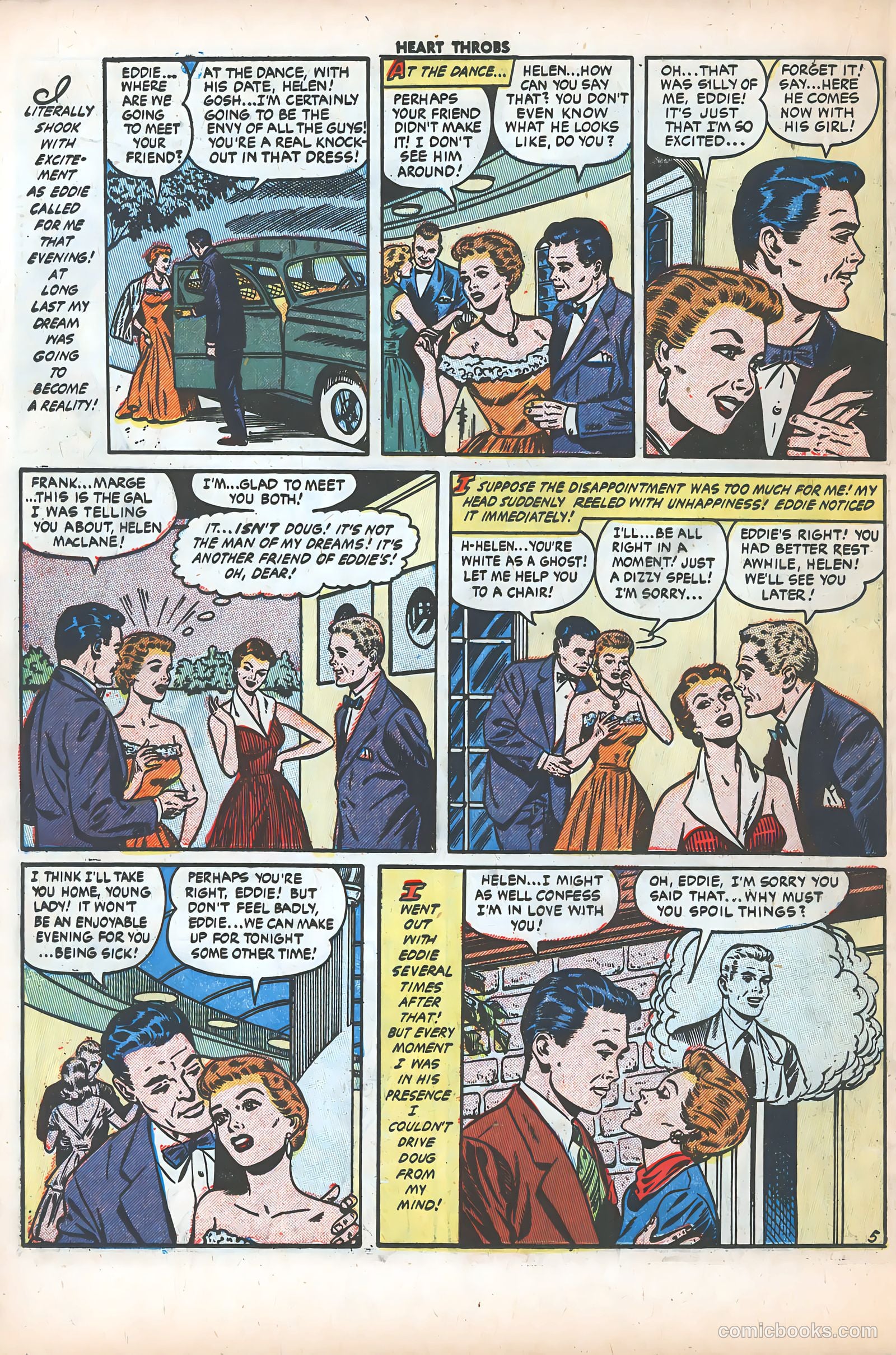Heart Throbs #31 (1954) — page 22 of 37