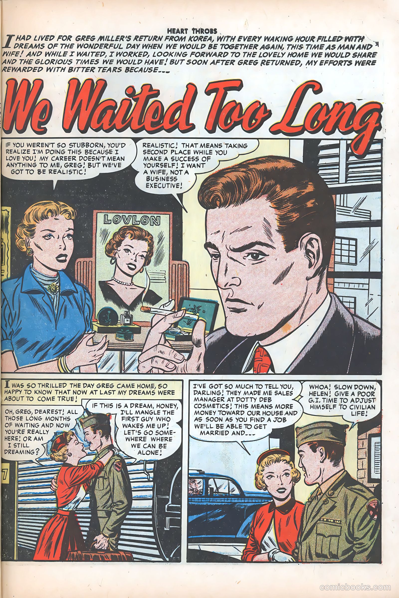 Heart Throbs #31 (1954) — page 27 of 37