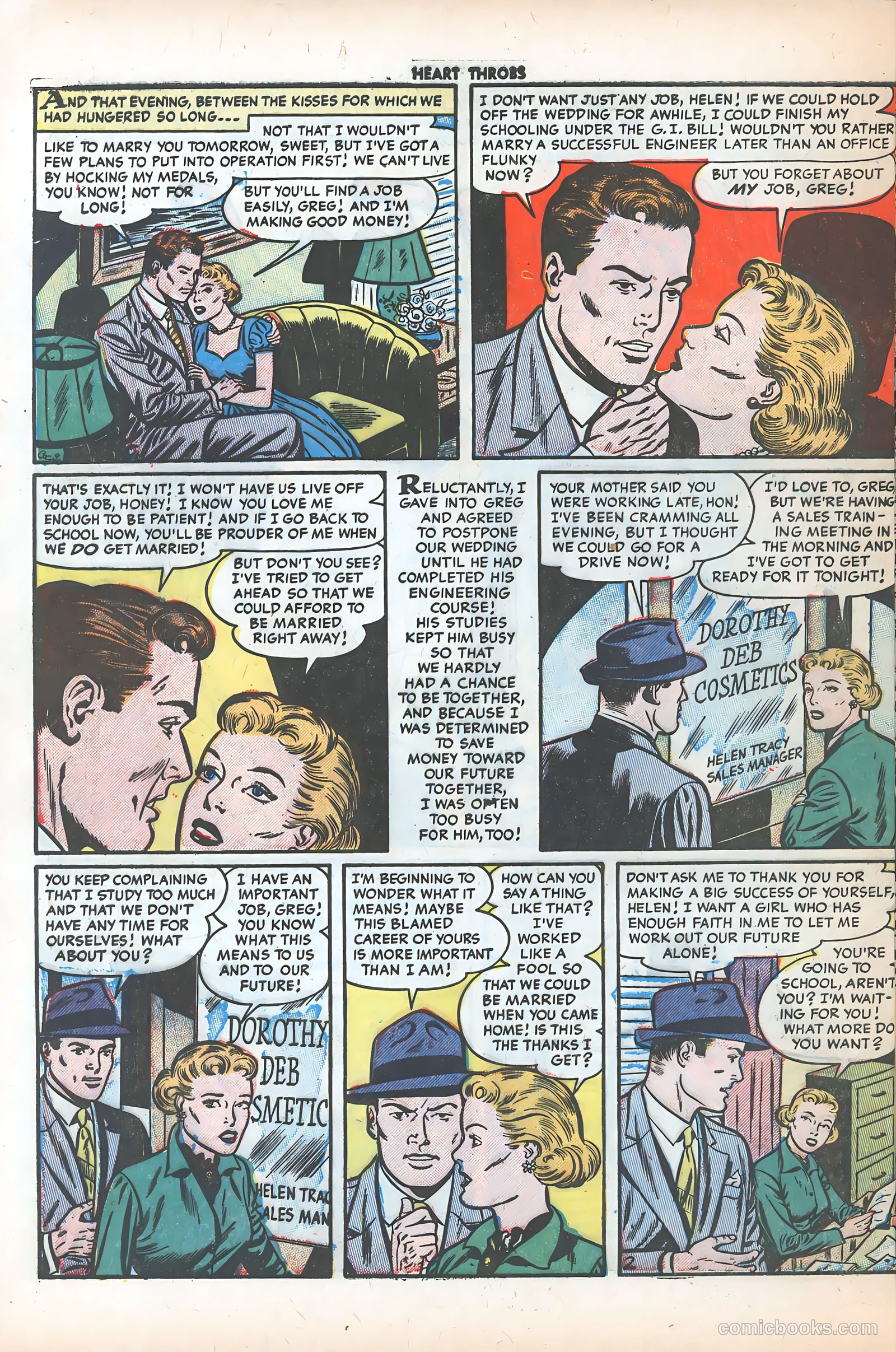 Heart Throbs #31 (1954) — page 28 of 37