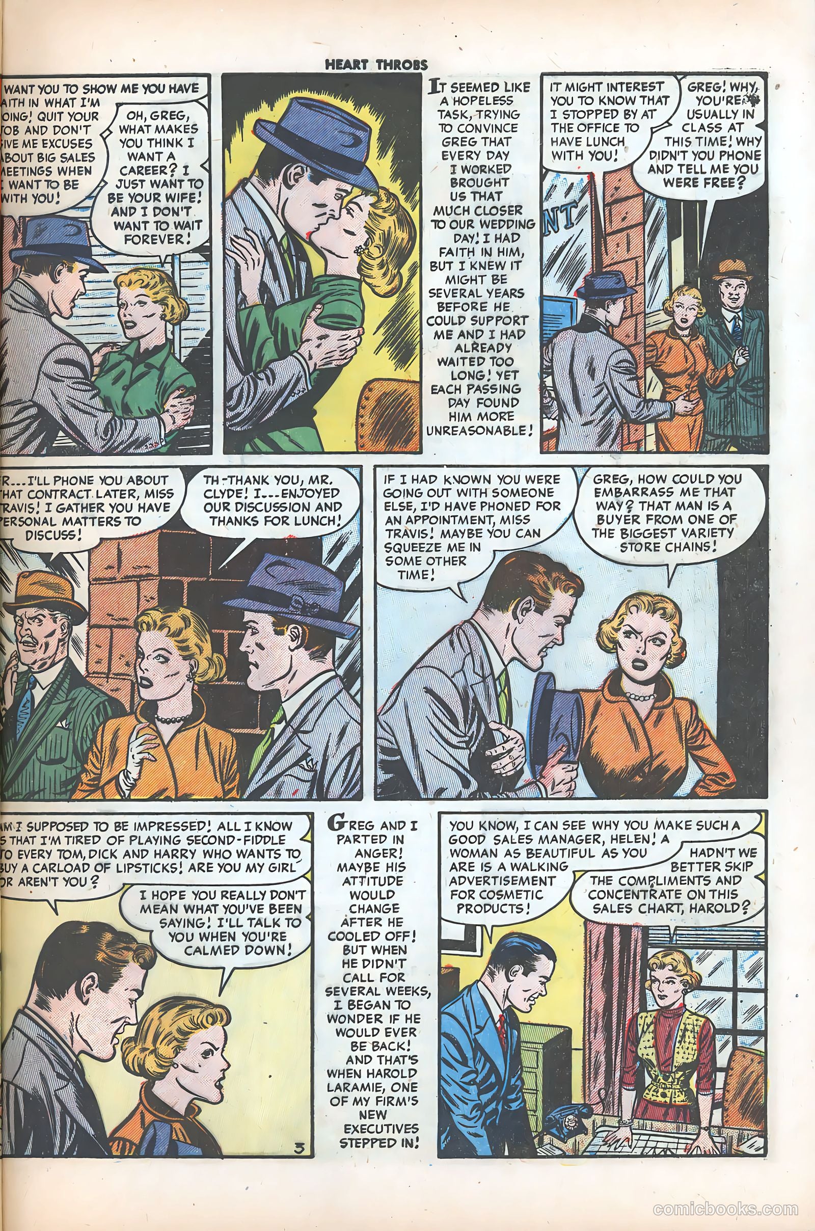 Heart Throbs #31 (1954) — page 29 of 37