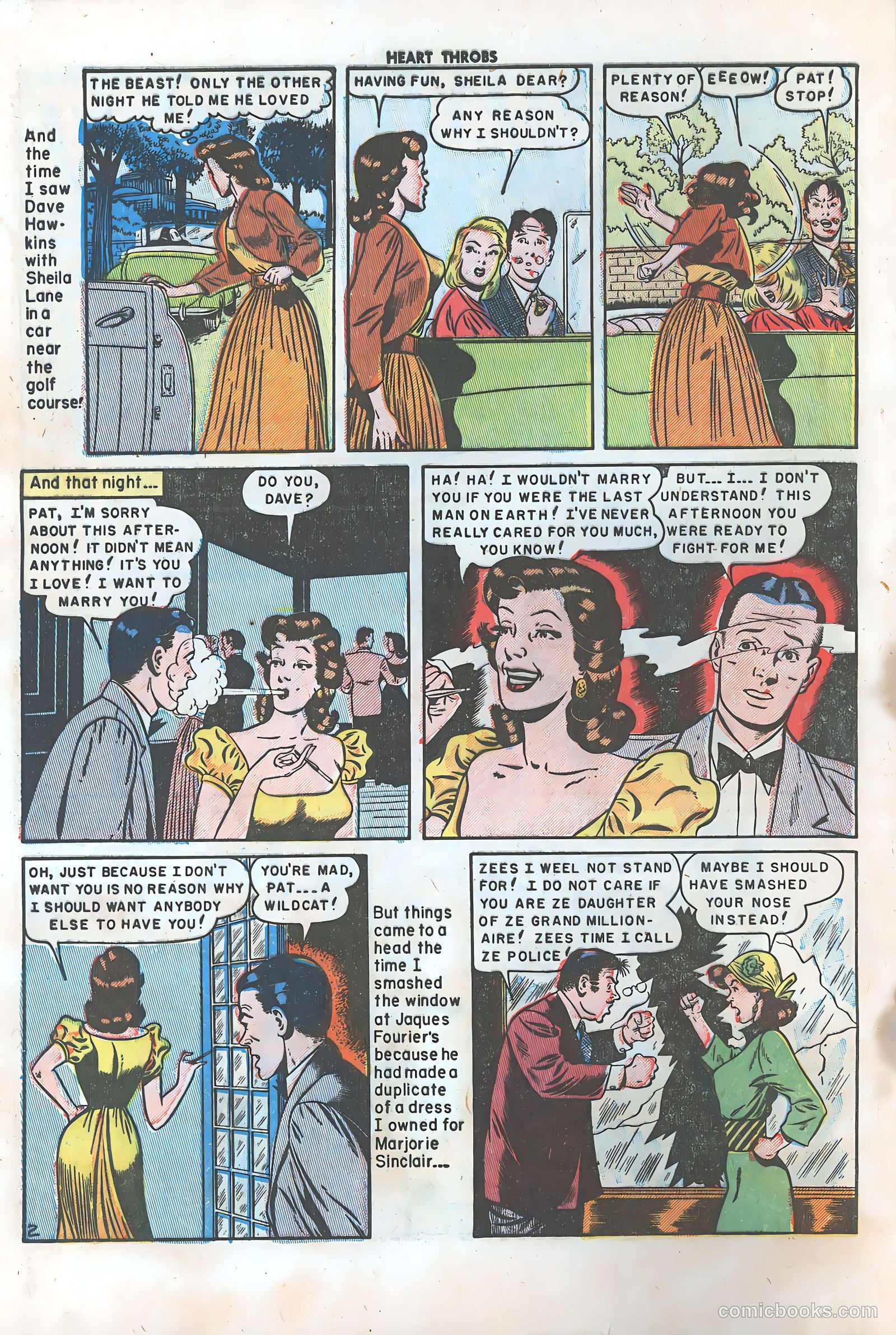Heart Throbs #32 (1955) — page 4 of 37