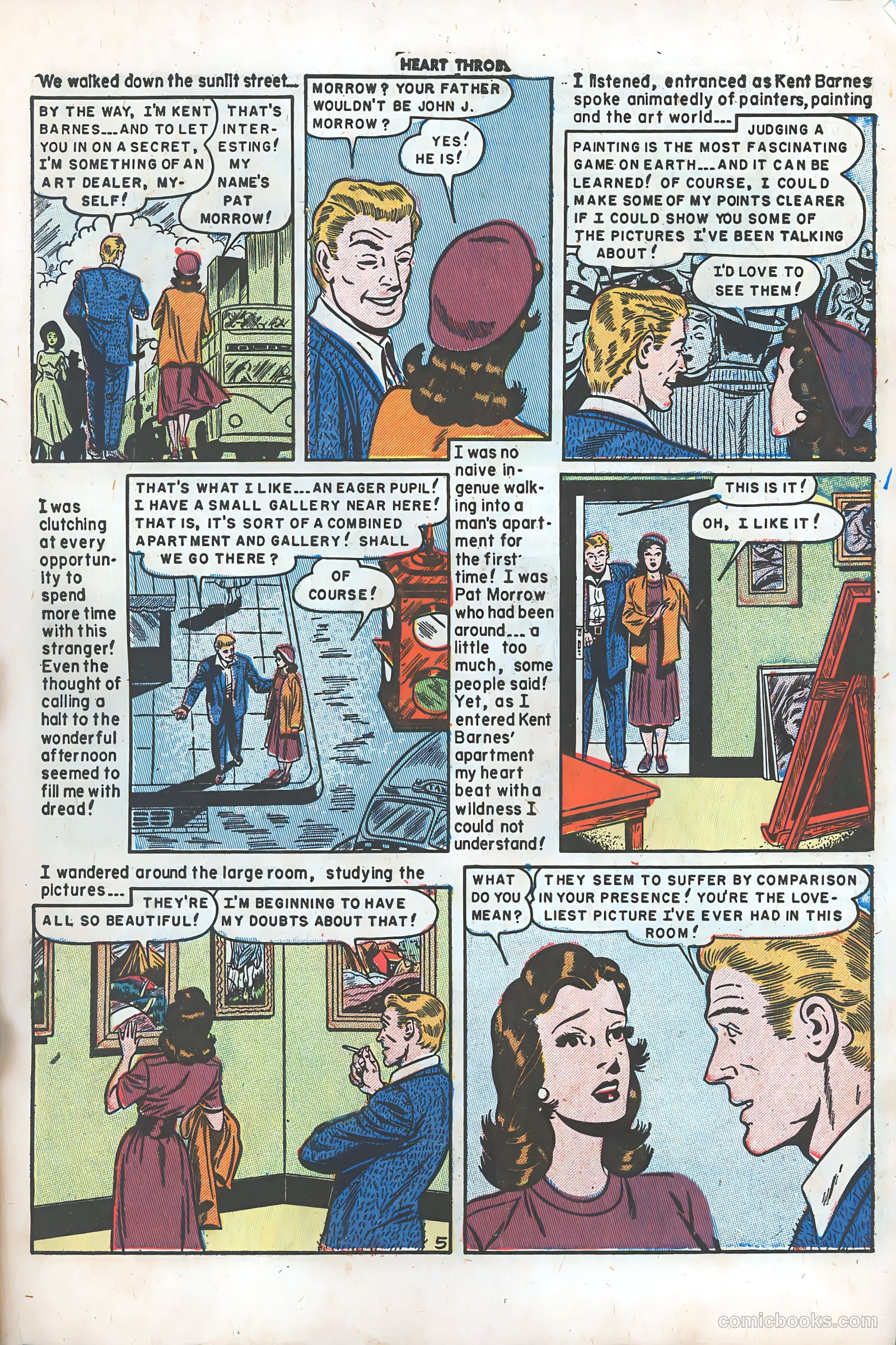 Heart Throbs #32 (1955) — page 7 of 37