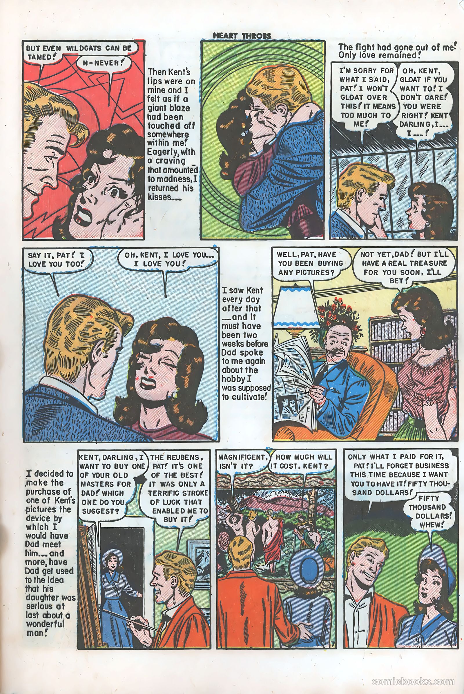 Heart Throbs #32 (1955) — page 9 of 37