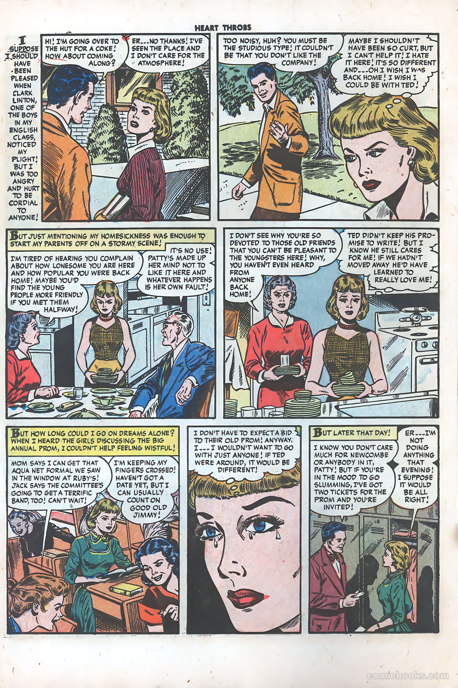 Heart Throbs #32 (1955) — page 14 of 37