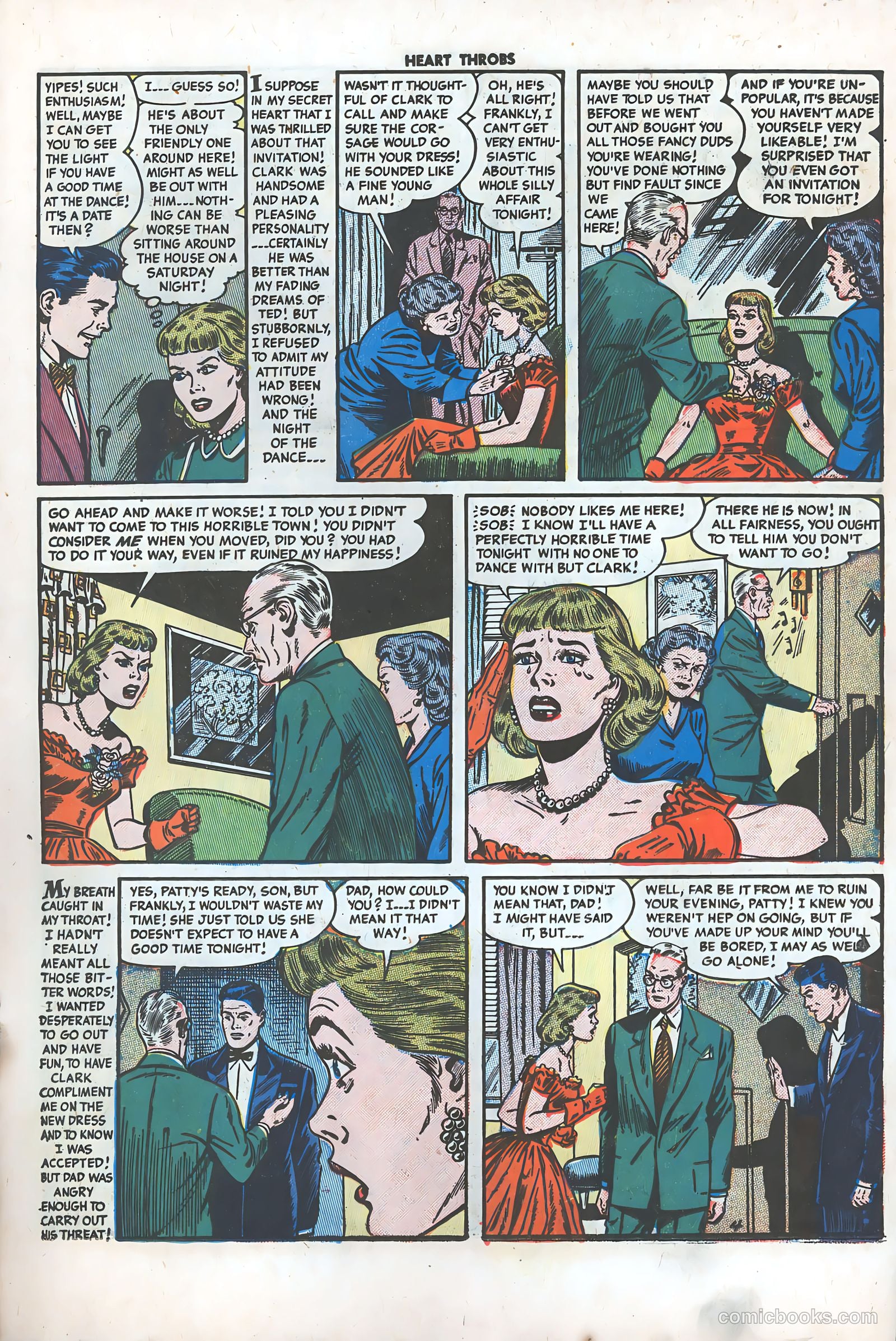 Heart Throbs #32 (1955) — page 15 of 37