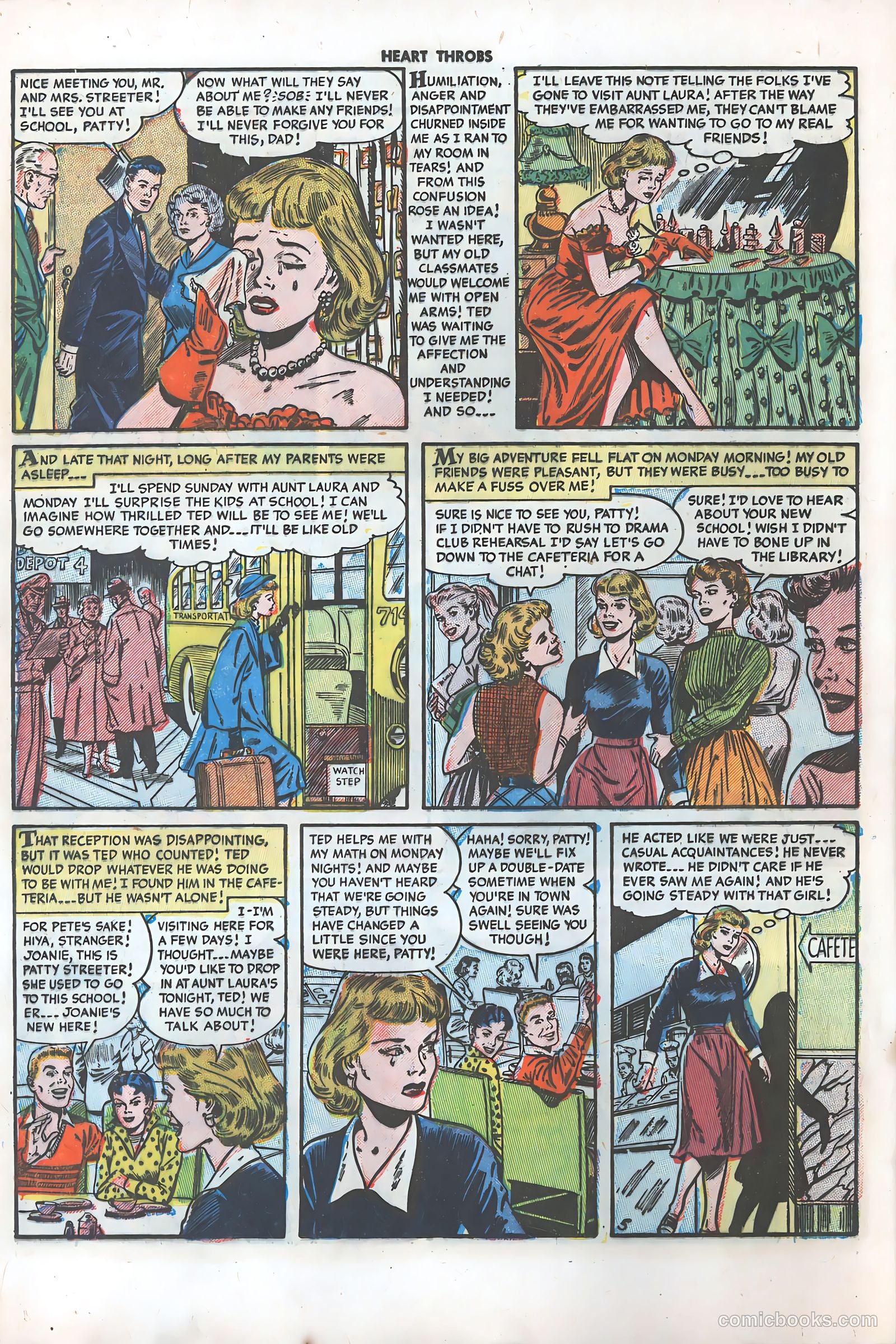 Heart Throbs #32 (1955) — page 16 of 37
