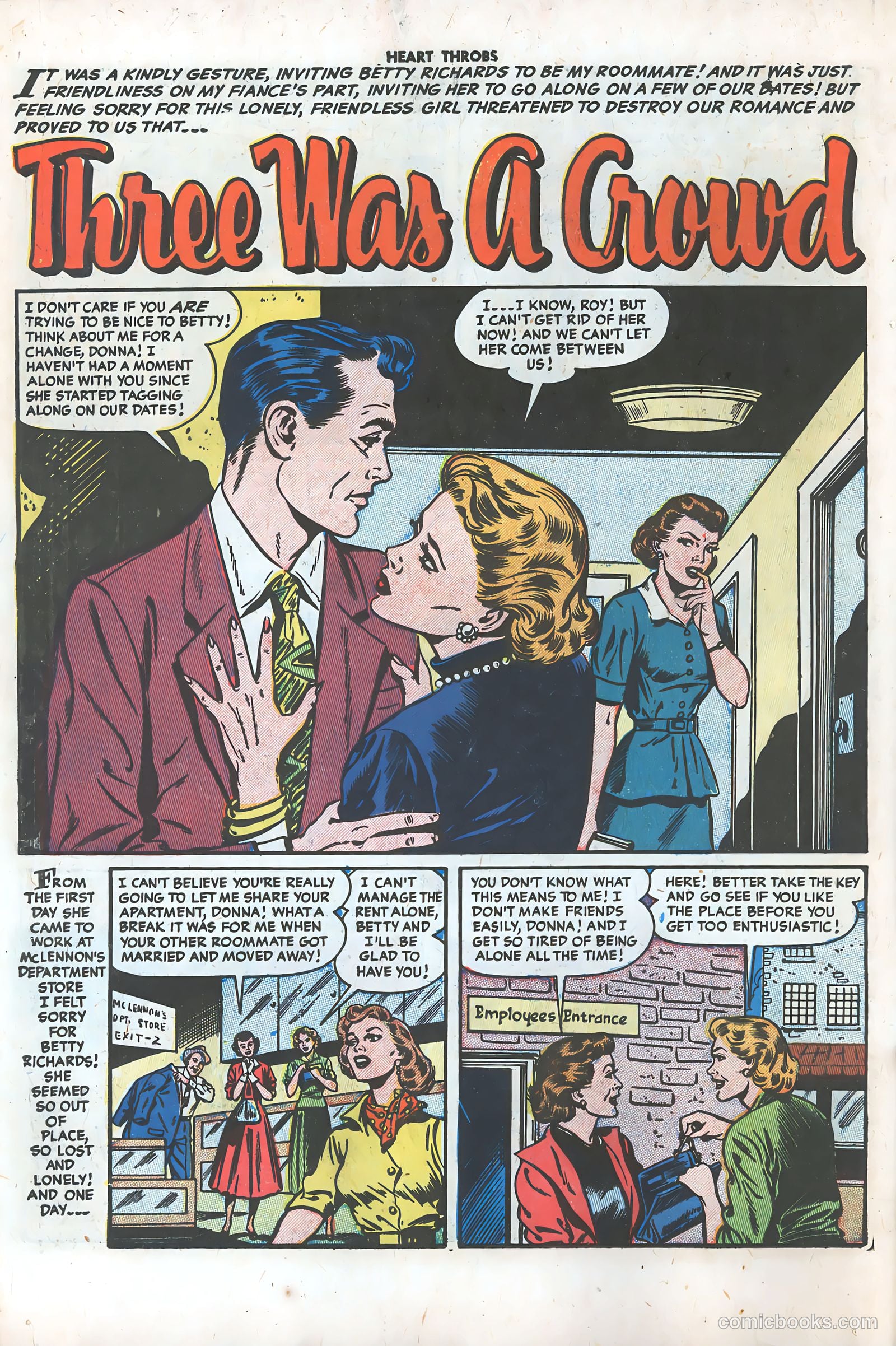 Heart Throbs #32 (1955) — page 18 of 37