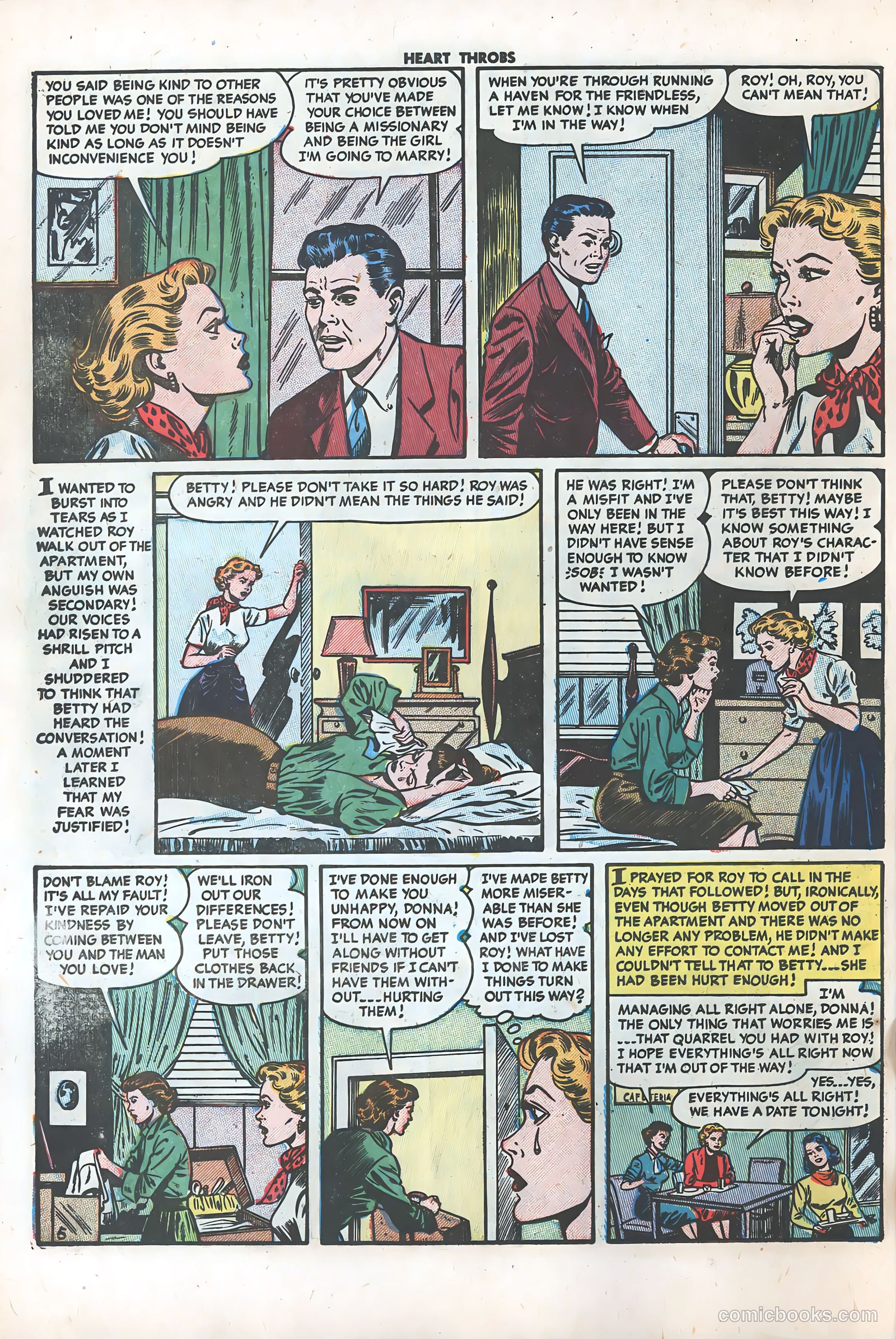 Heart Throbs #32 (1955) — page 22 of 37