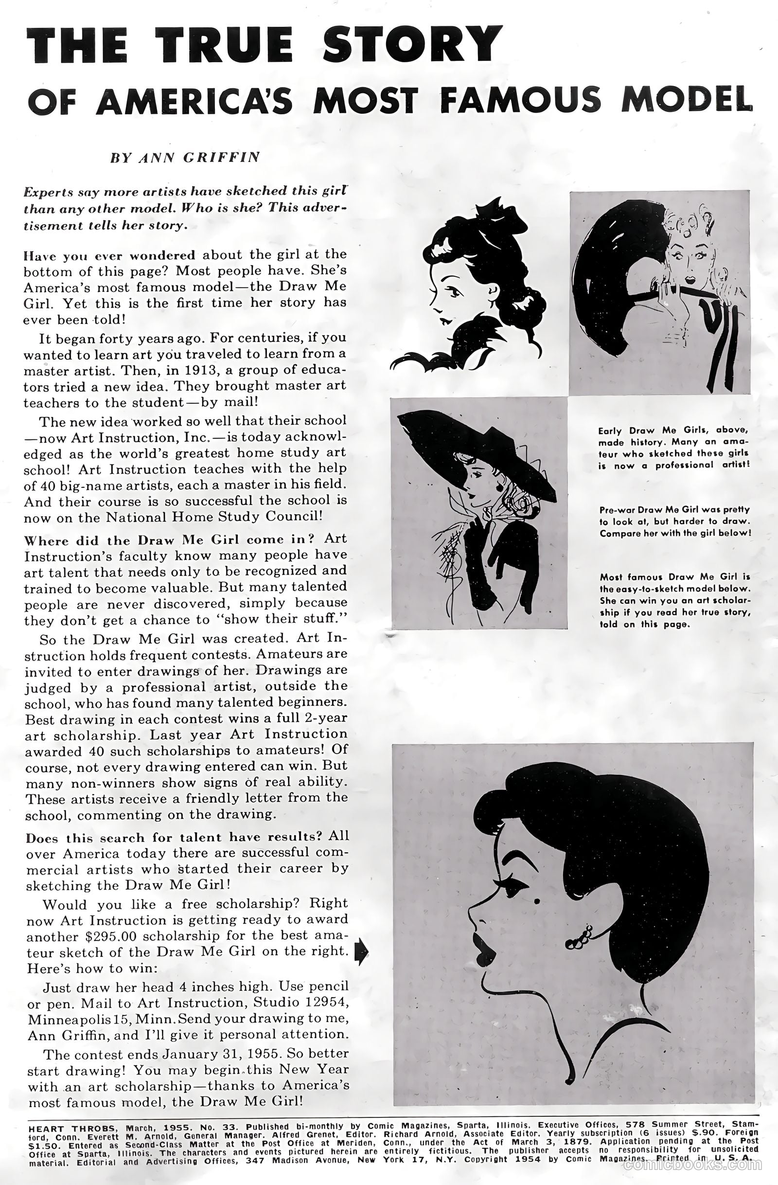 Heart Throbs #33 (1955) — page 2 of 36