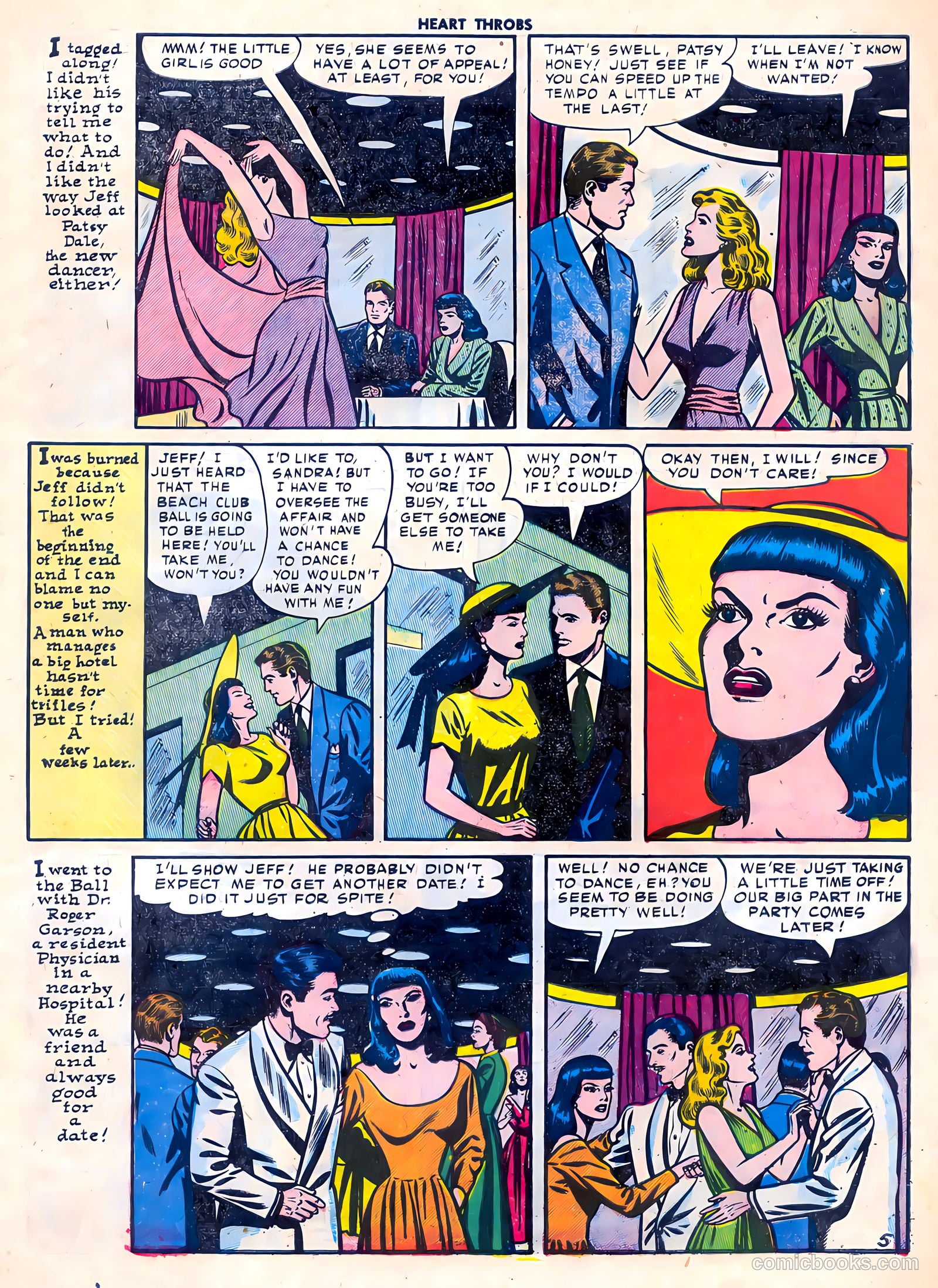 Heart Throbs #33 (1955) — page 7 of 36