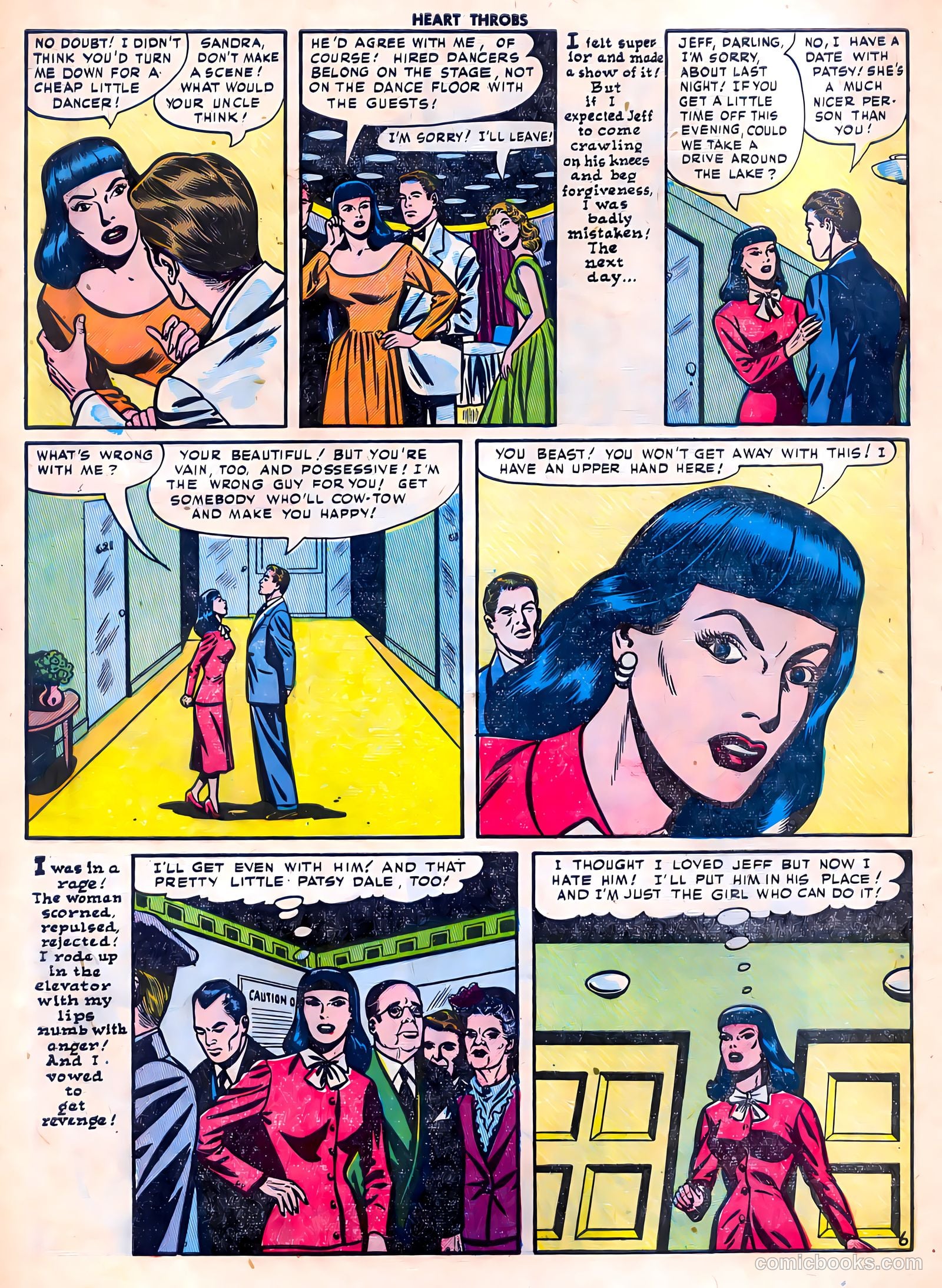 Heart Throbs #33 (1955) — page 8 of 36