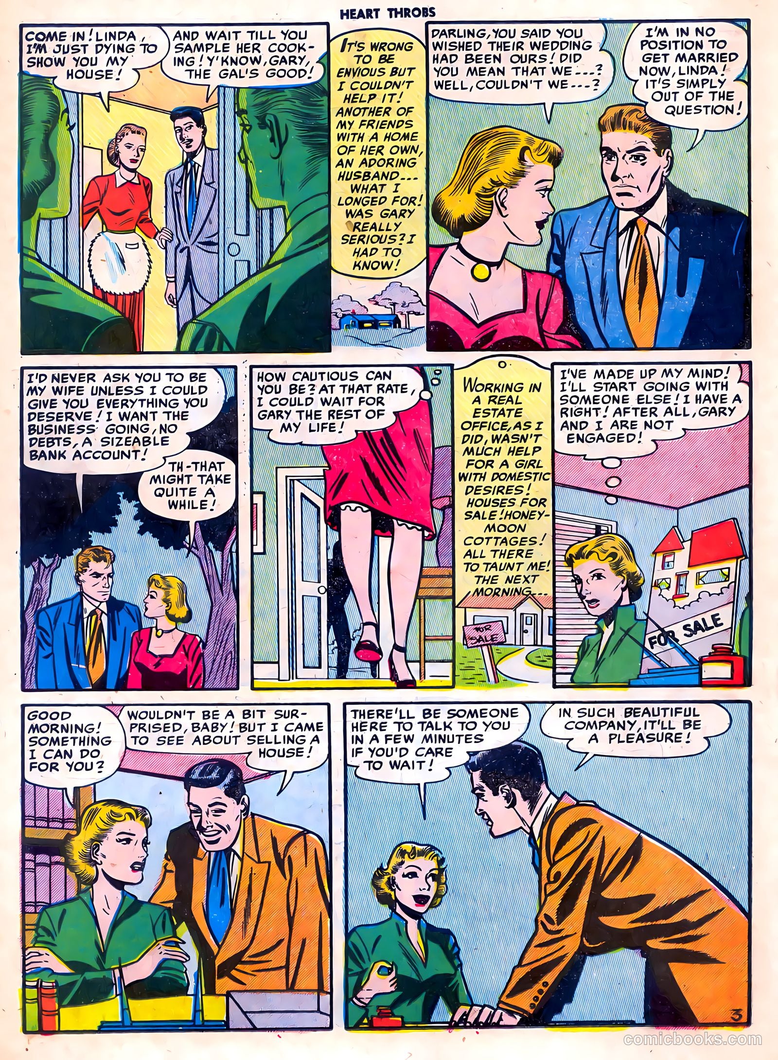 Heart Throbs #33 (1955) — page 14 of 36