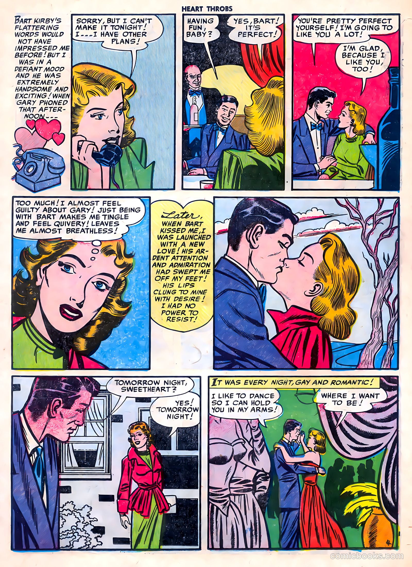 Heart Throbs #33 (1955) — page 15 of 36